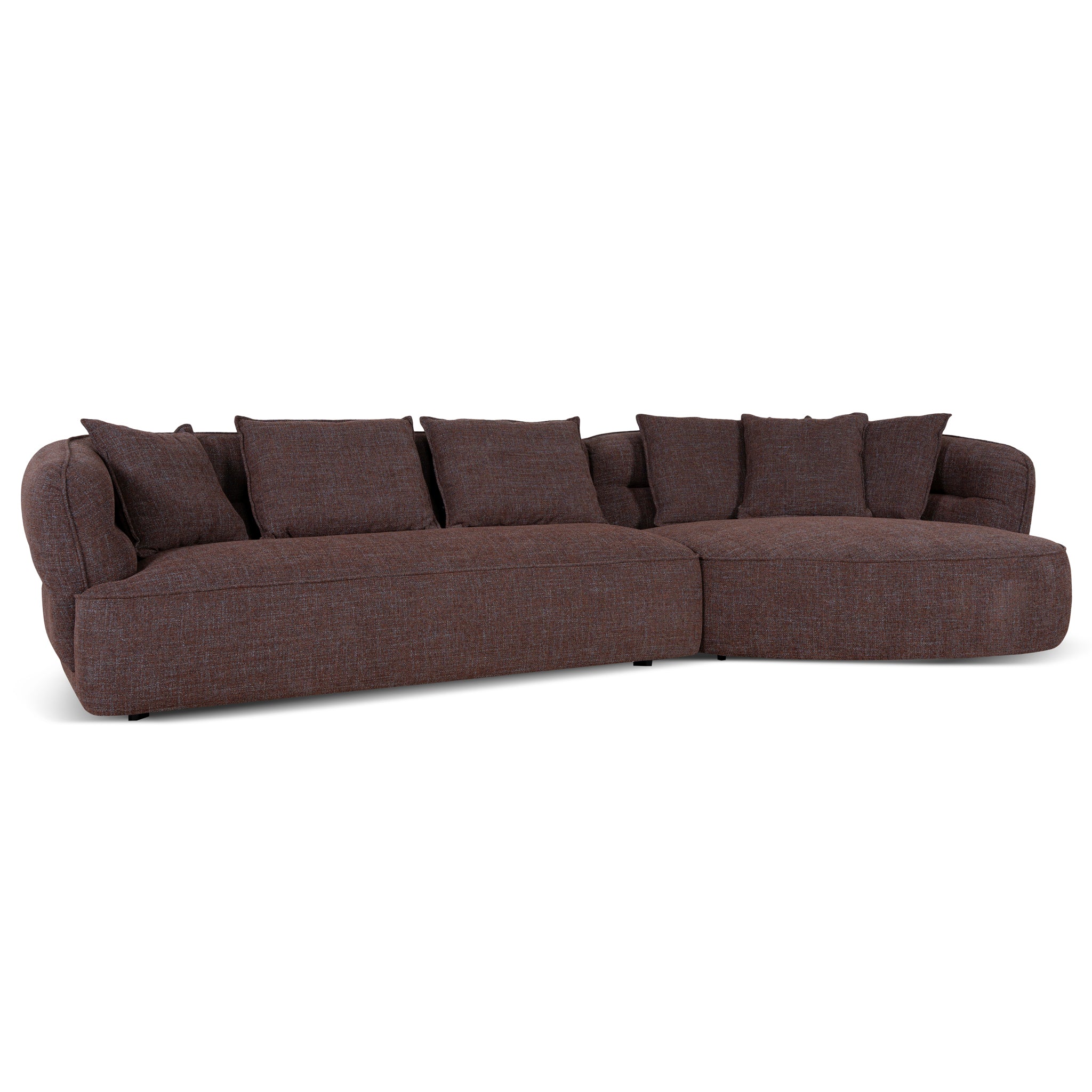 Right Chaise Sofa – Moss Brown