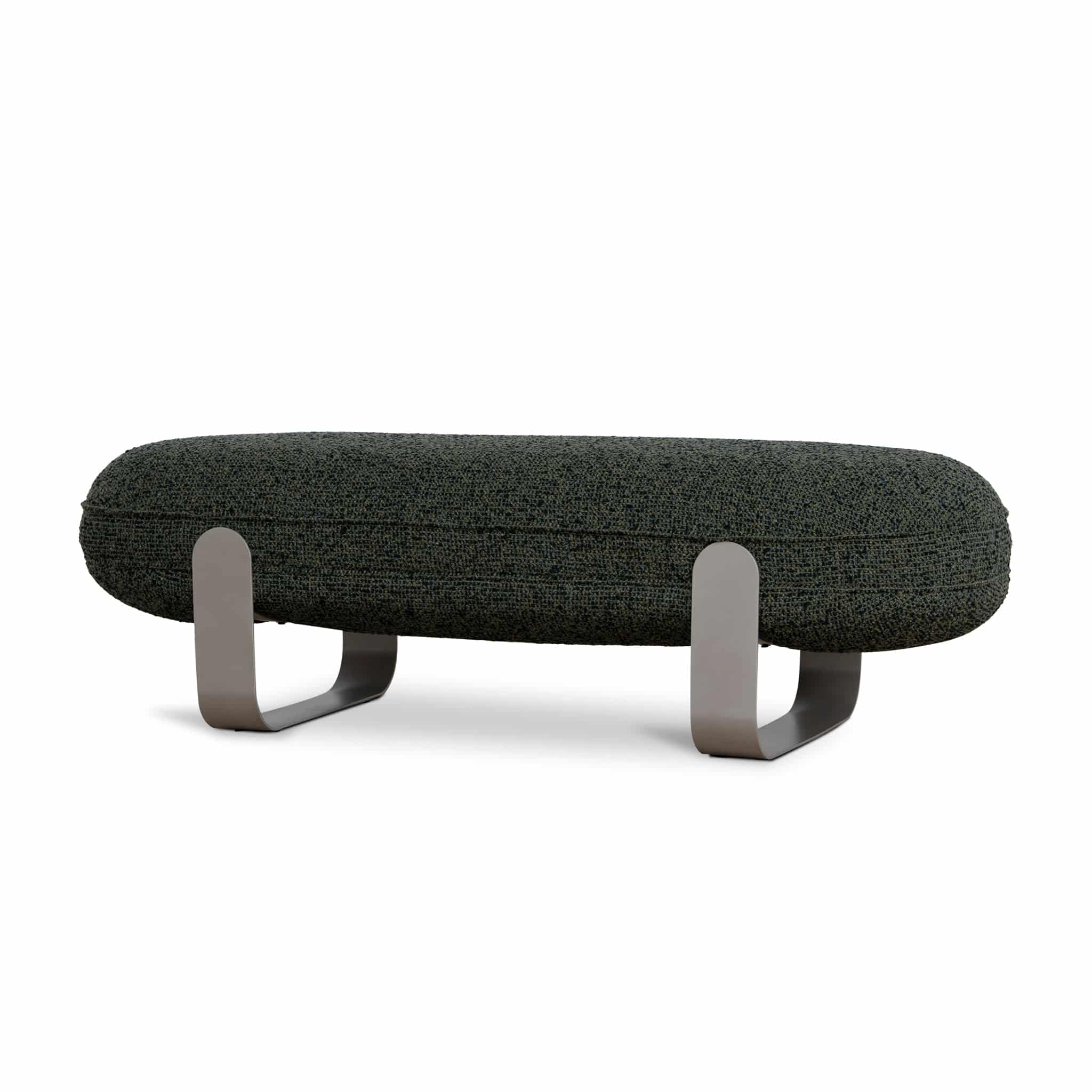 1.5m Long Bench Seat – Duffle Green