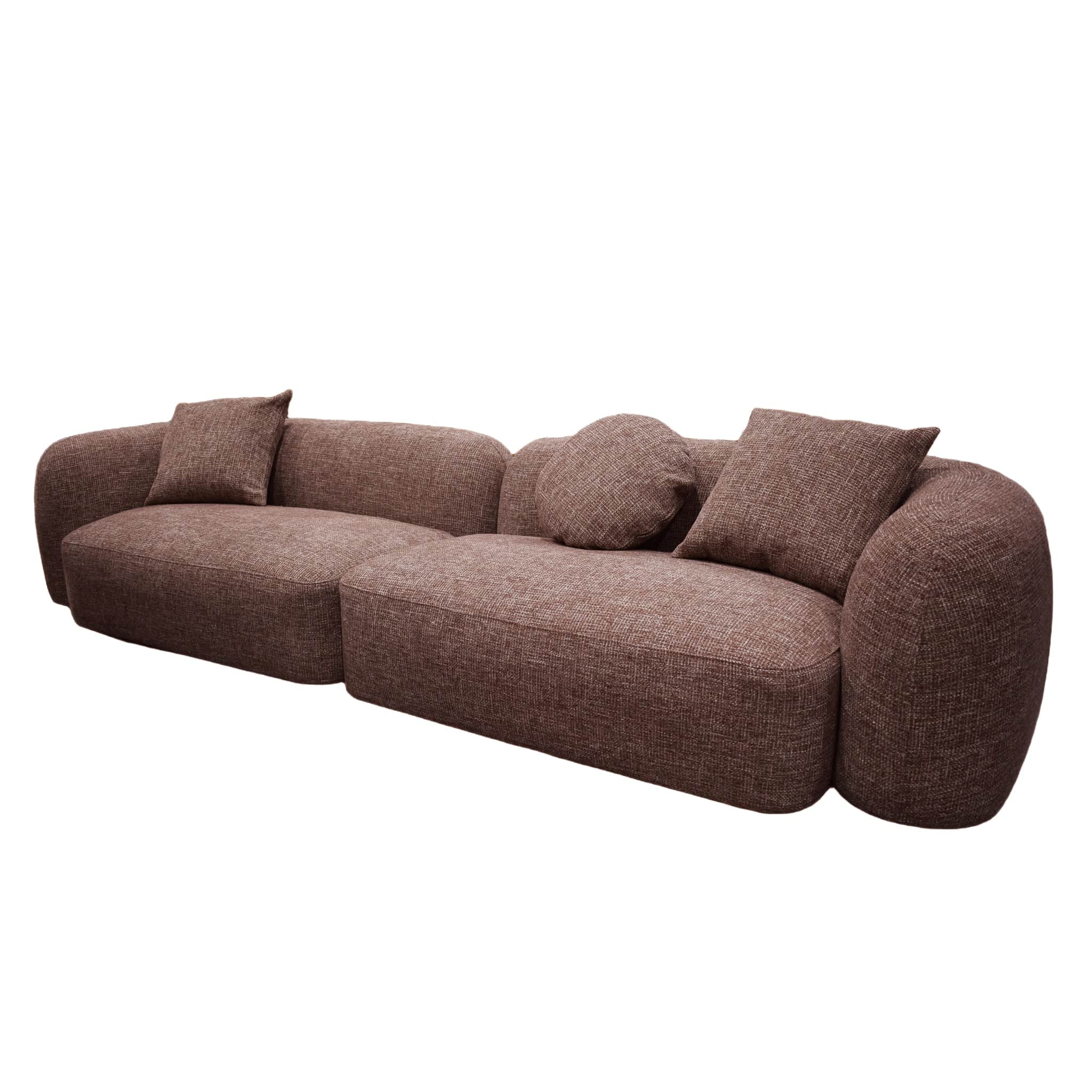 4 Seater Sofa – Santiago Copper (320cm (W) x 102cm (D) x 65cm (H))