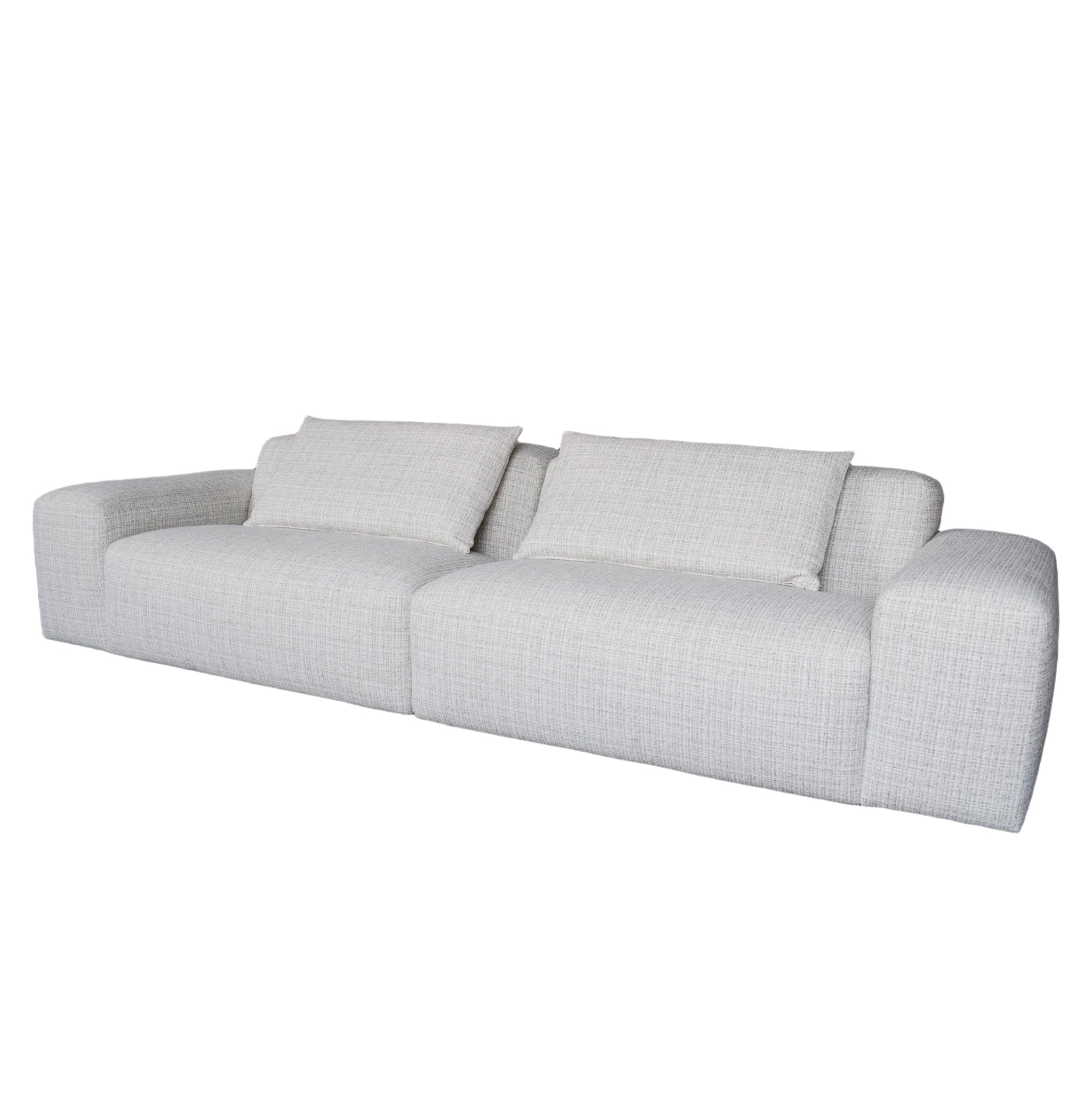 4 Seater Sofa – Speckled Ivory