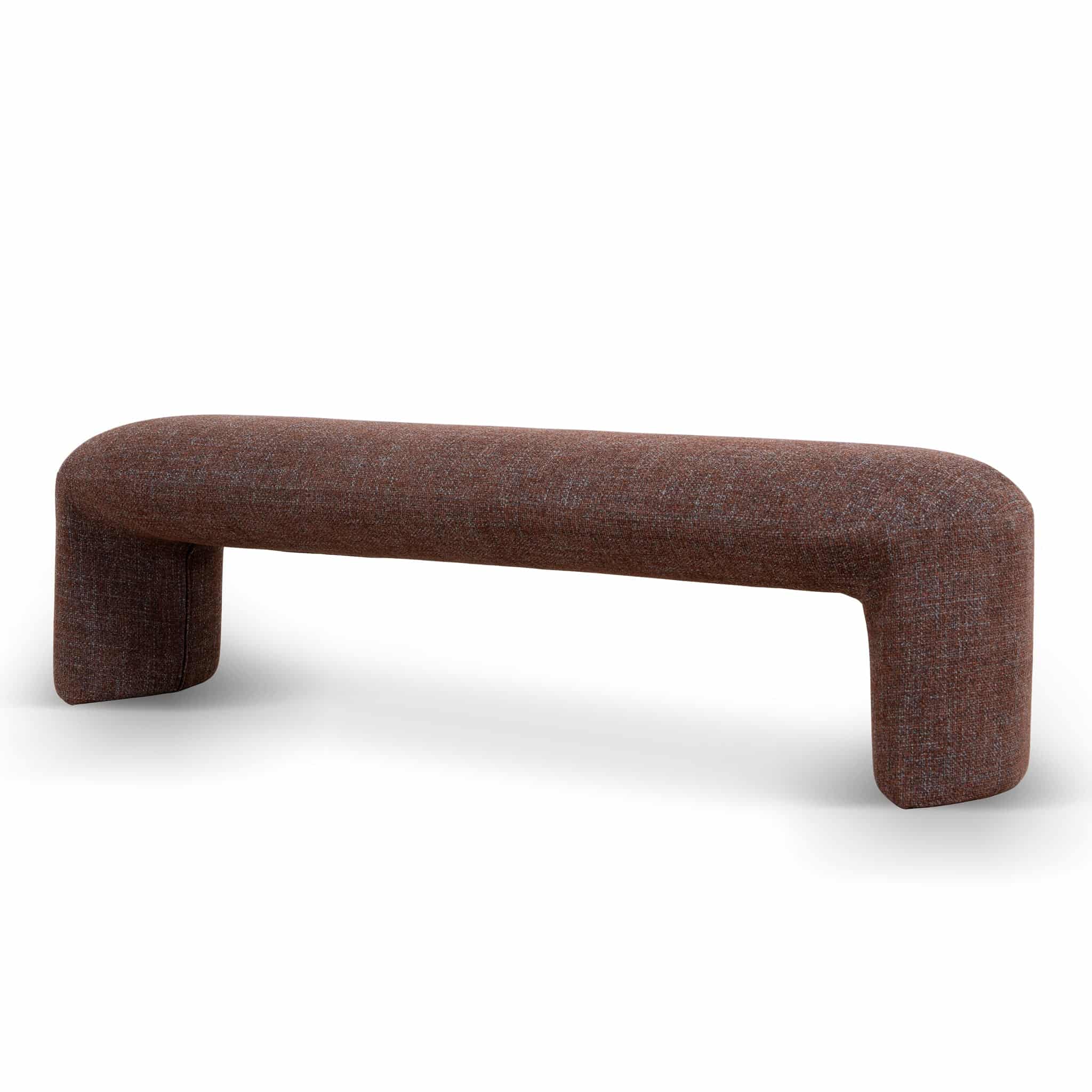 1.5m Long Ottoman Bench – Moss Brown