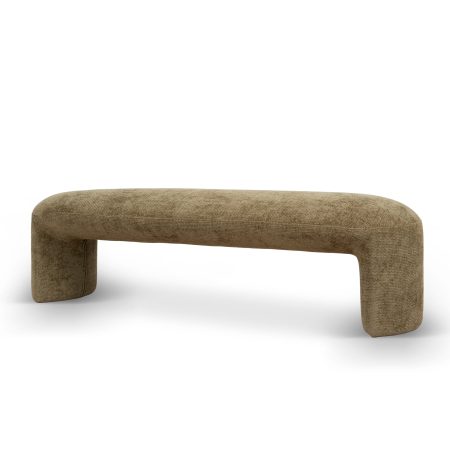 1.5m Long Ottoman Bench -  Lila Olive — view 1