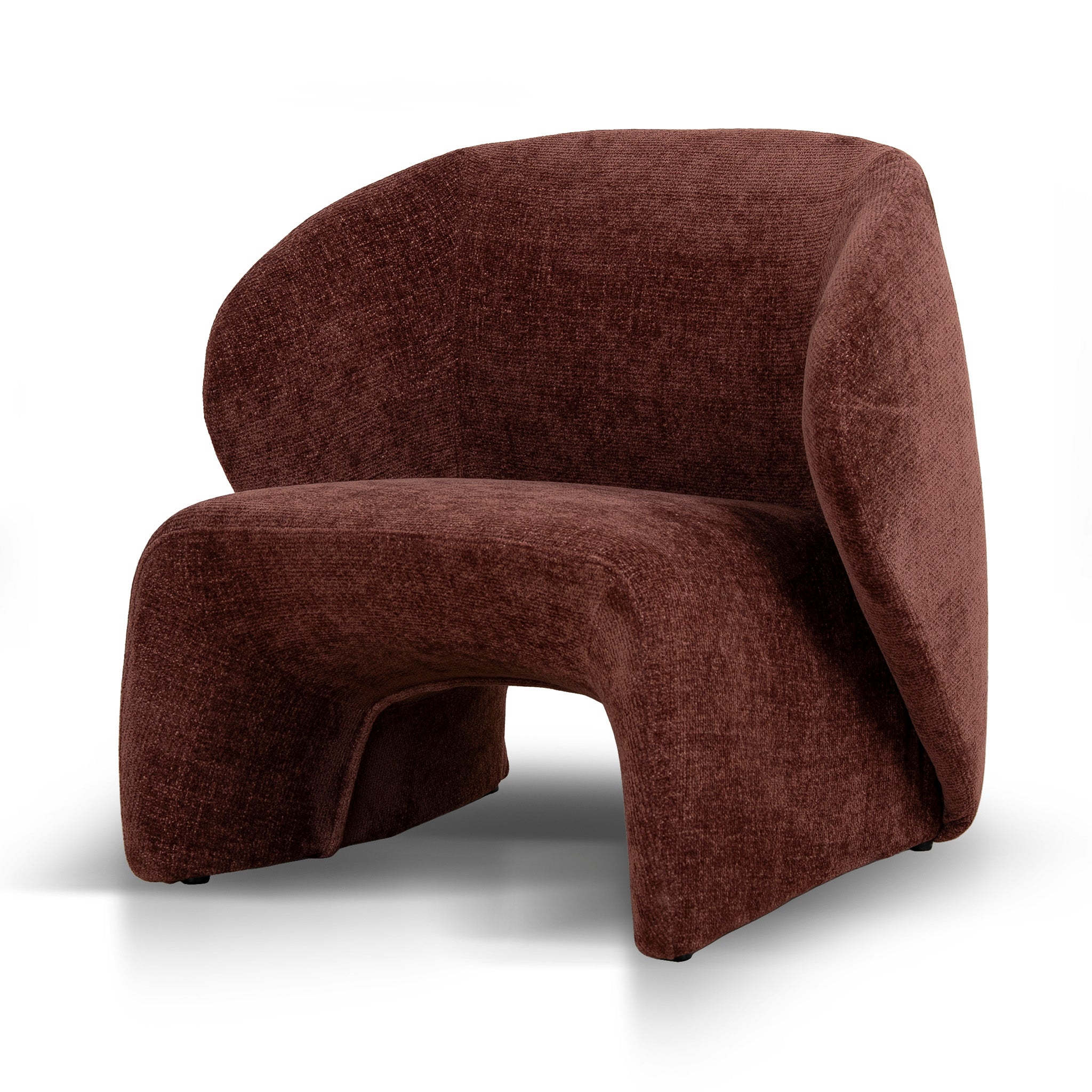 Armchair – Lila Burgundy (79cm (W) x 73cm (D) x 79cm (H))