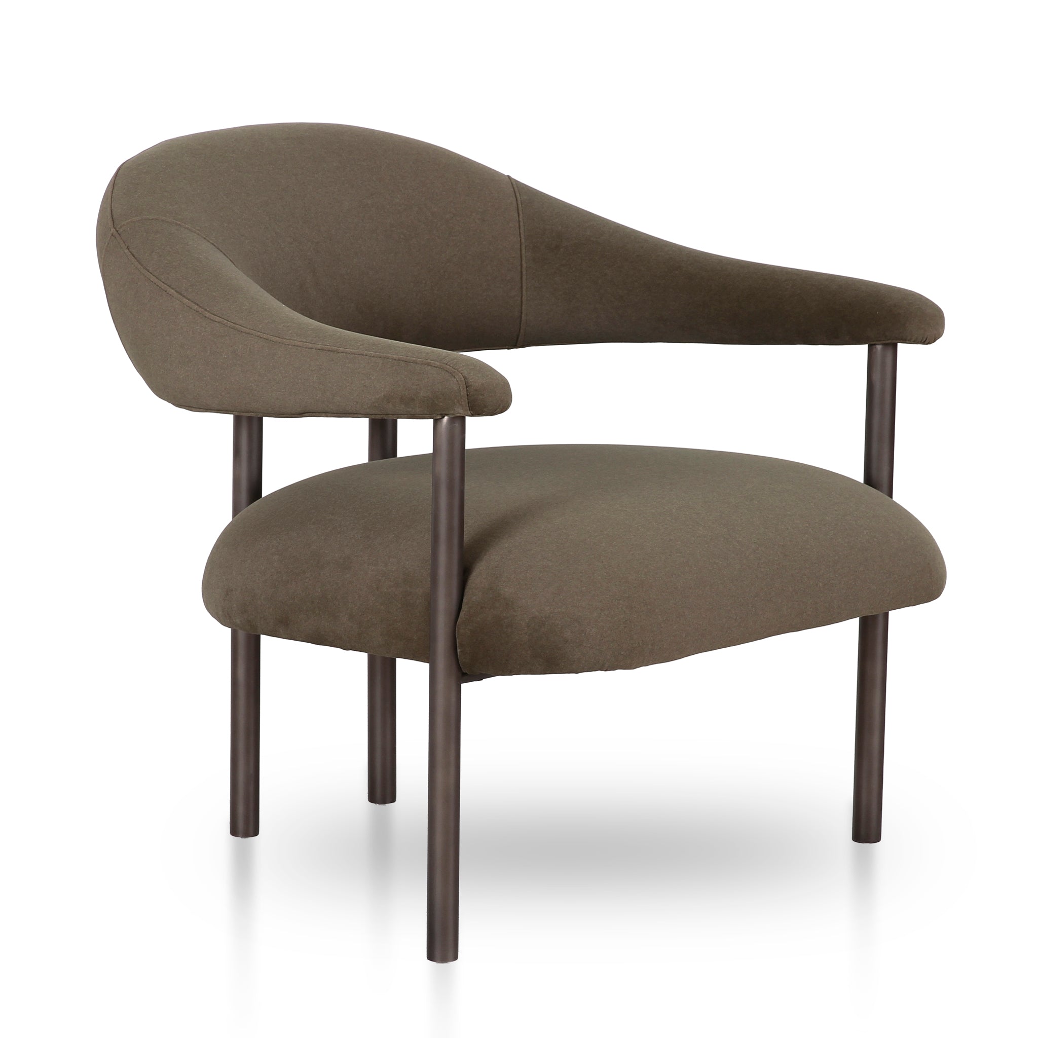 Armchair – Mohair Sage (76cm (W) x 79cm (D) x 75cm (H))