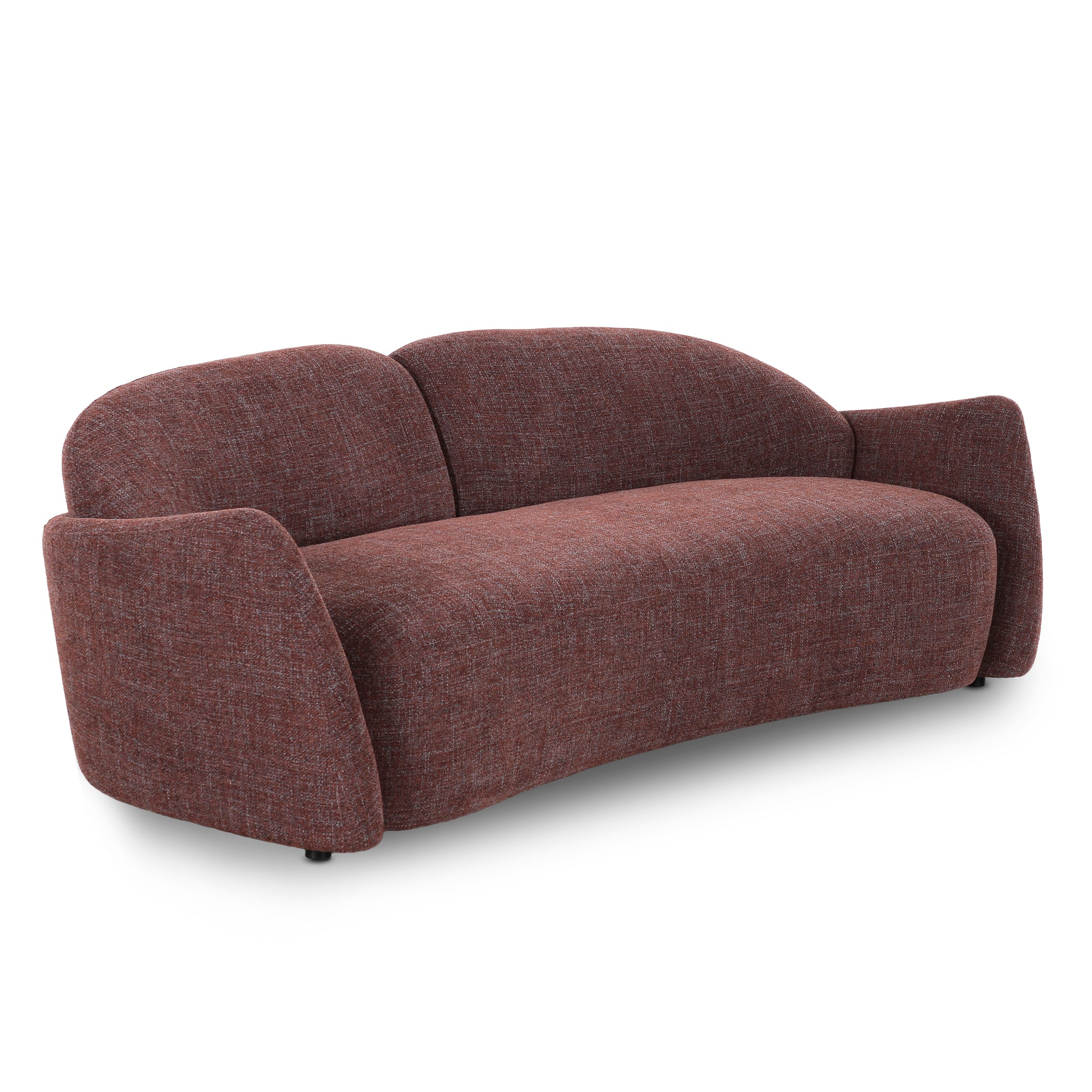 3 Seater Sofa – Moss Brown (230cm (W) x 97cm (D) x 78cm (H))