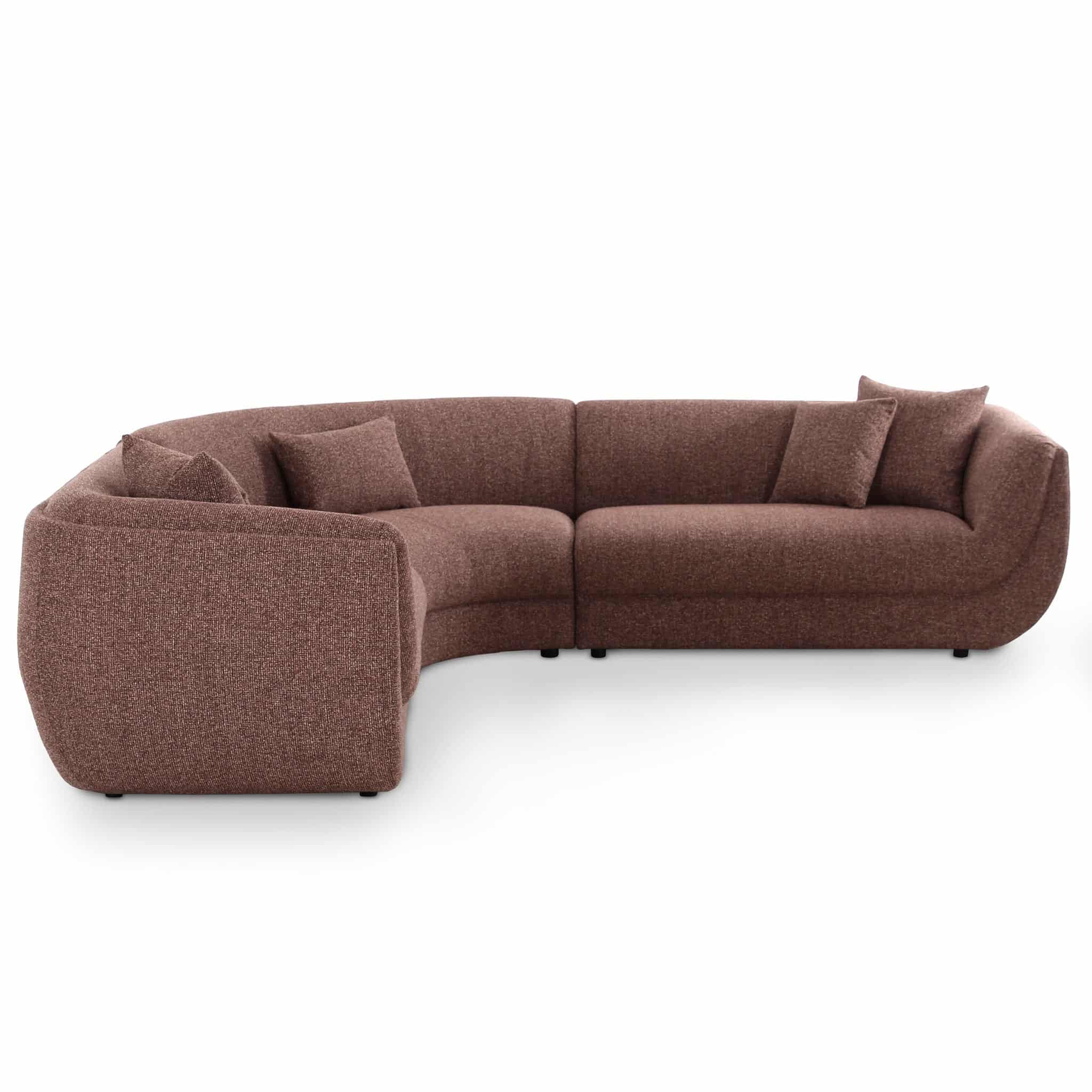 Corner Sofa – Verona Cinnamon Weave