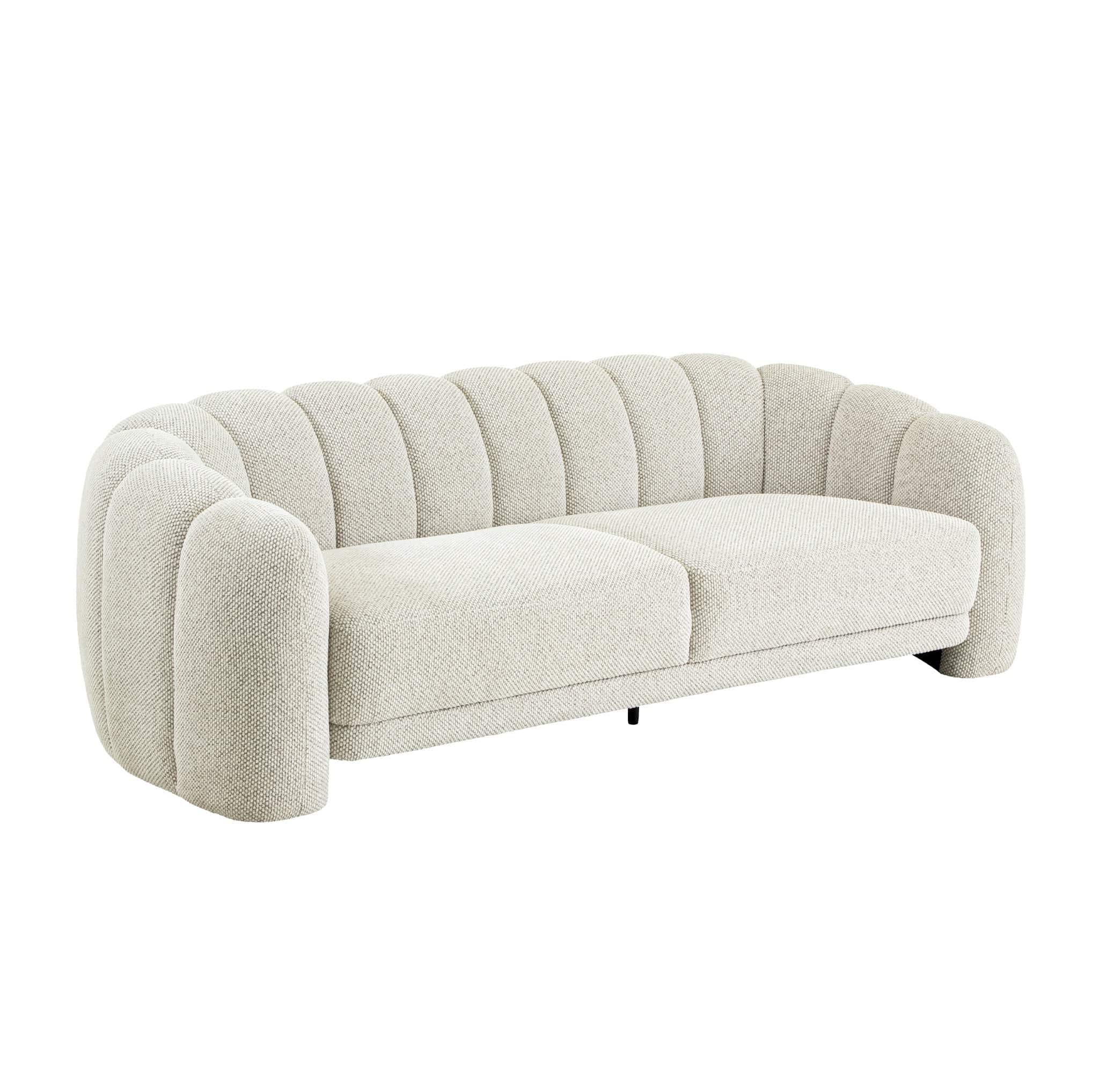 3 Seater Sofa – Woven Ivory