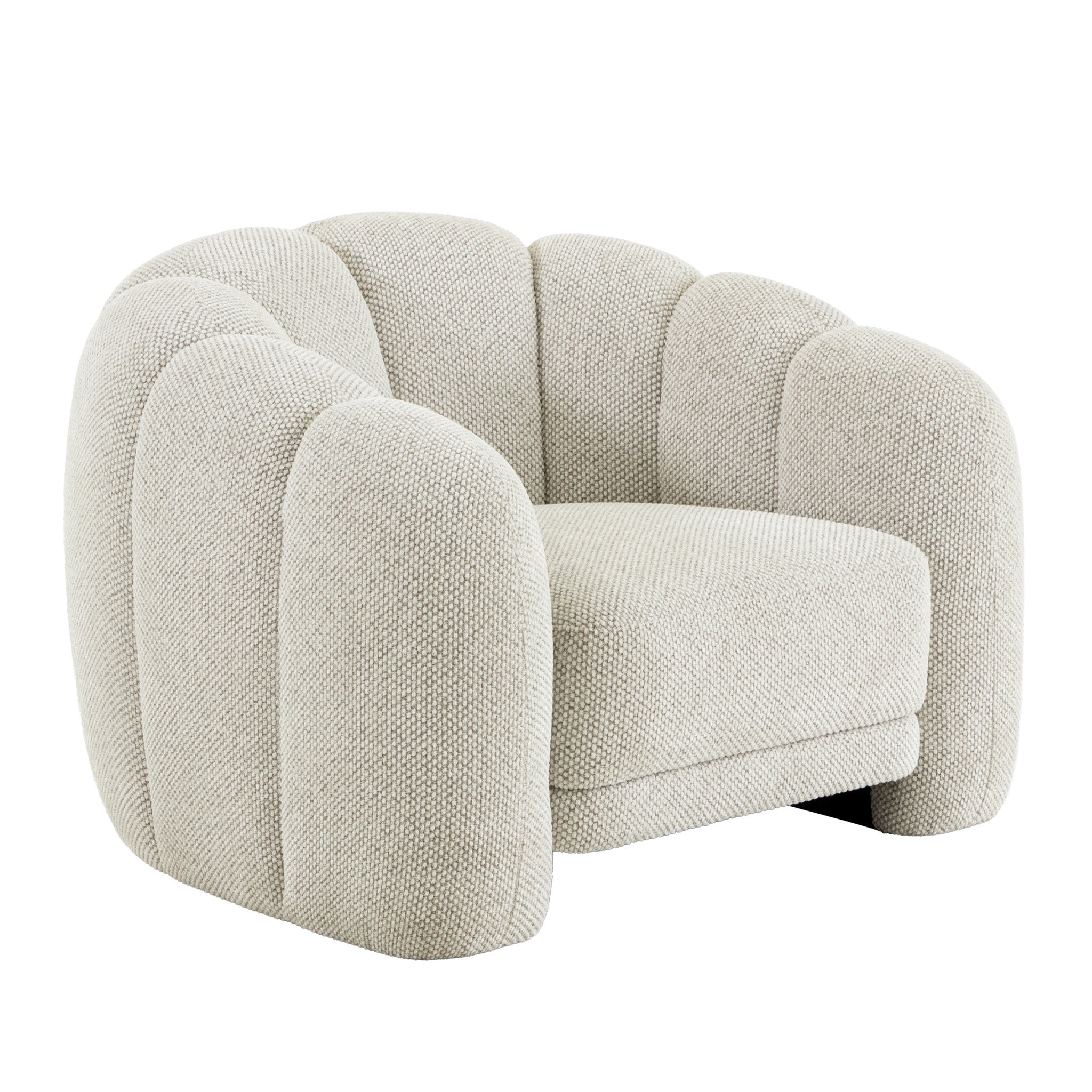 Armchair – Woven Ivory