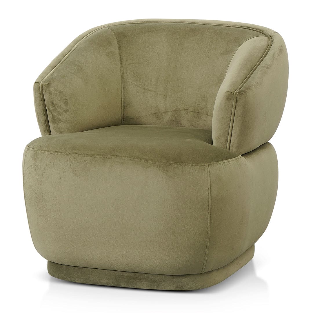 Fabric Armchair – Elegant Sage
