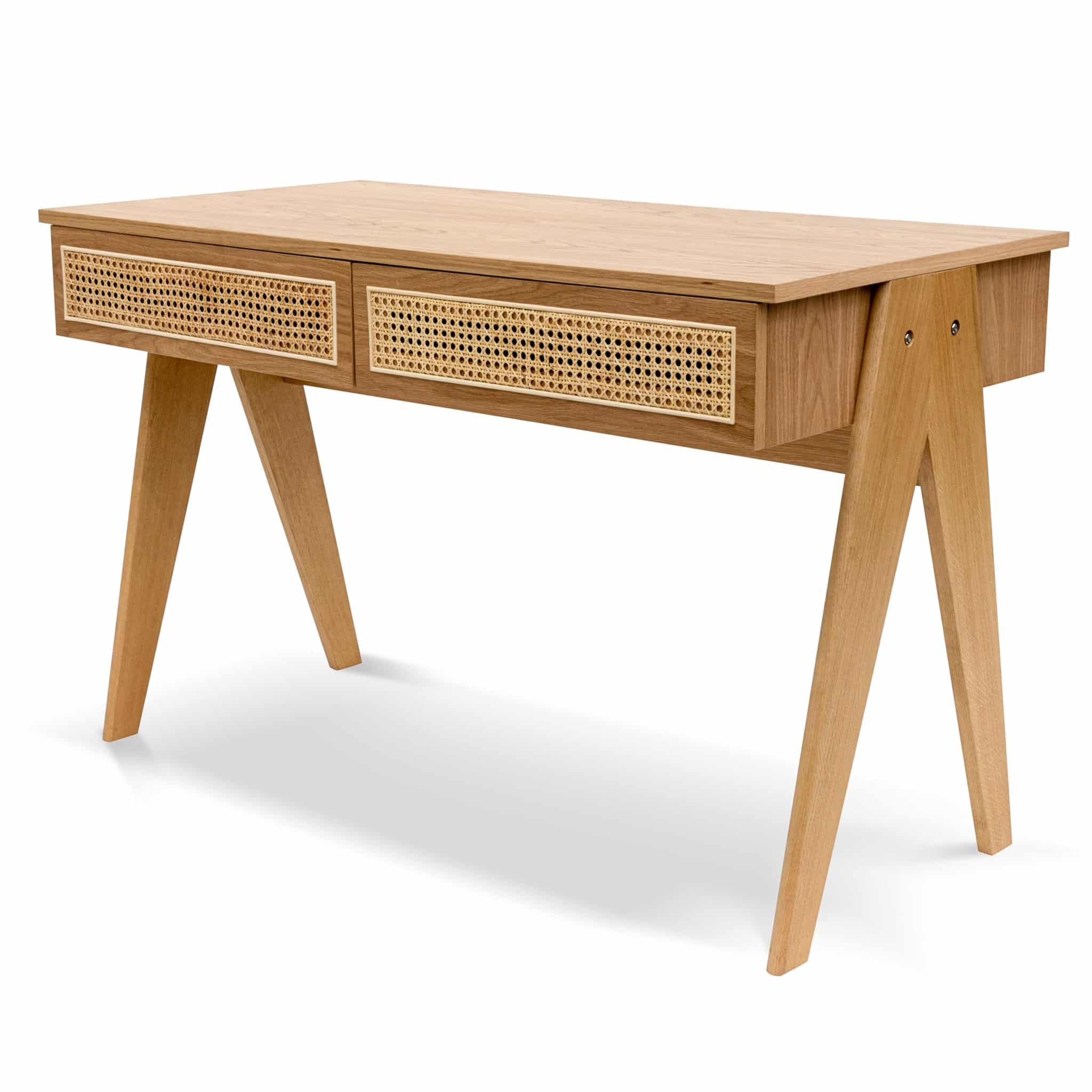 1.2m Home Office Desk – Natural (120cm (W) x 60cm (D) x 76cm (H))