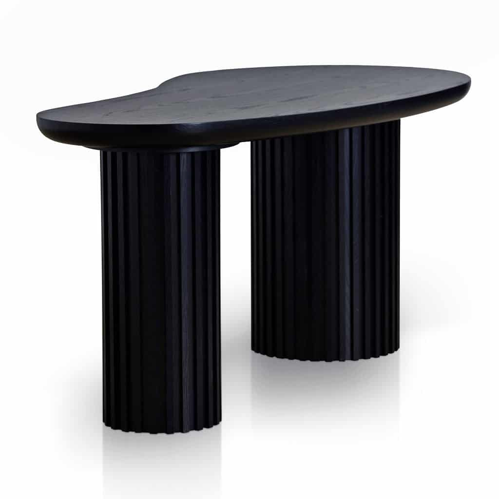 1.7m Office Desk – Black Oak