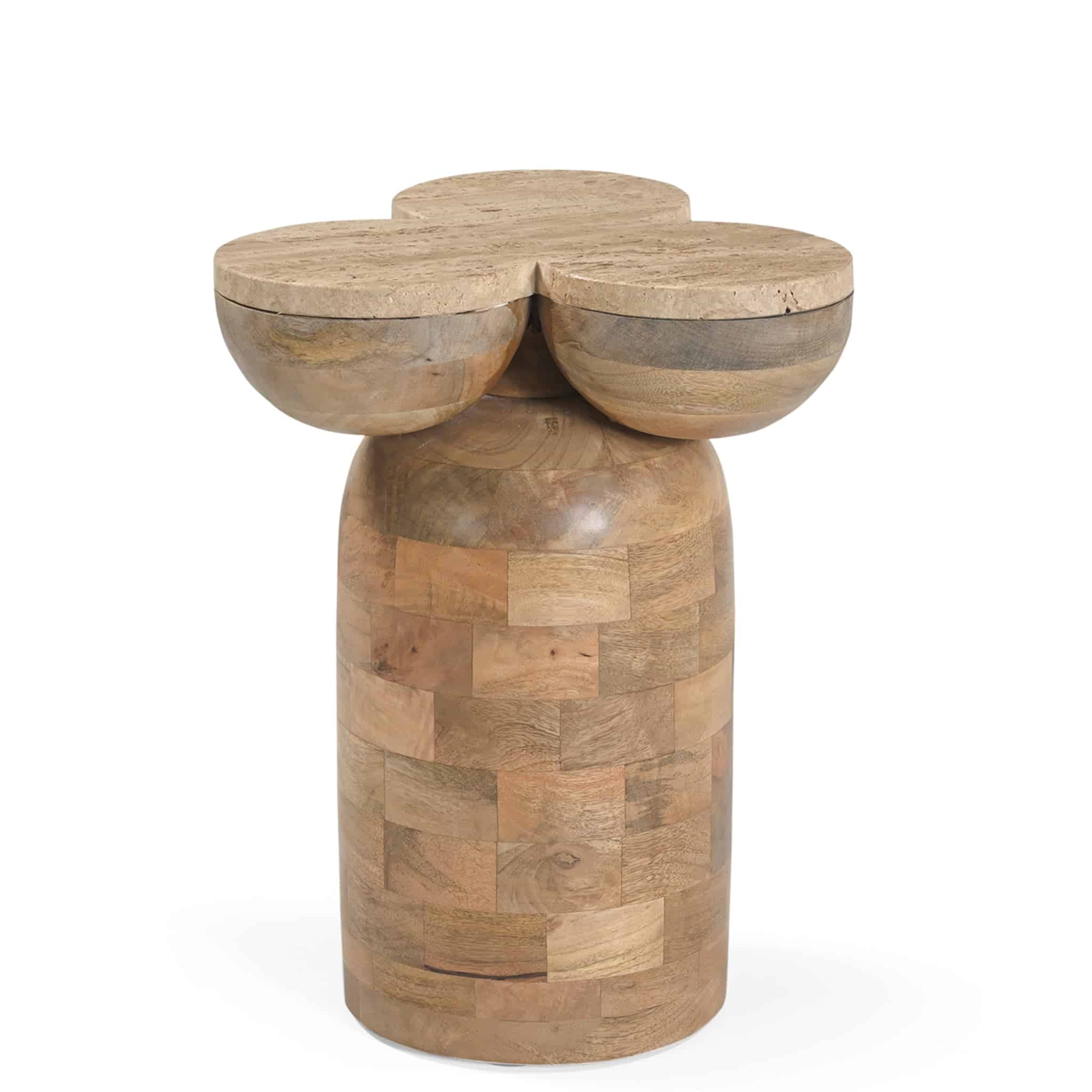 33cm Side Table – Natural