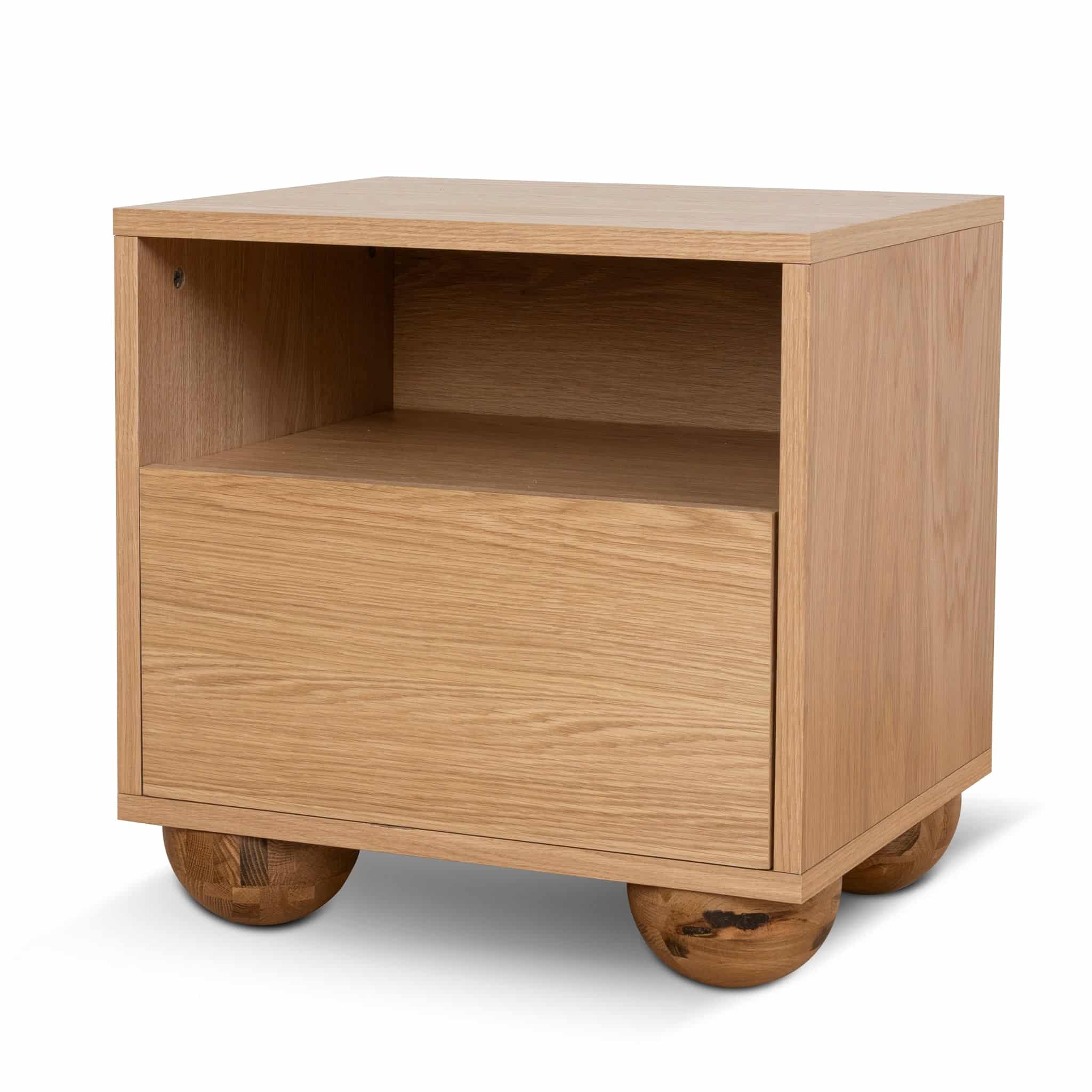 50cm Bedside Table – Natural – KD series