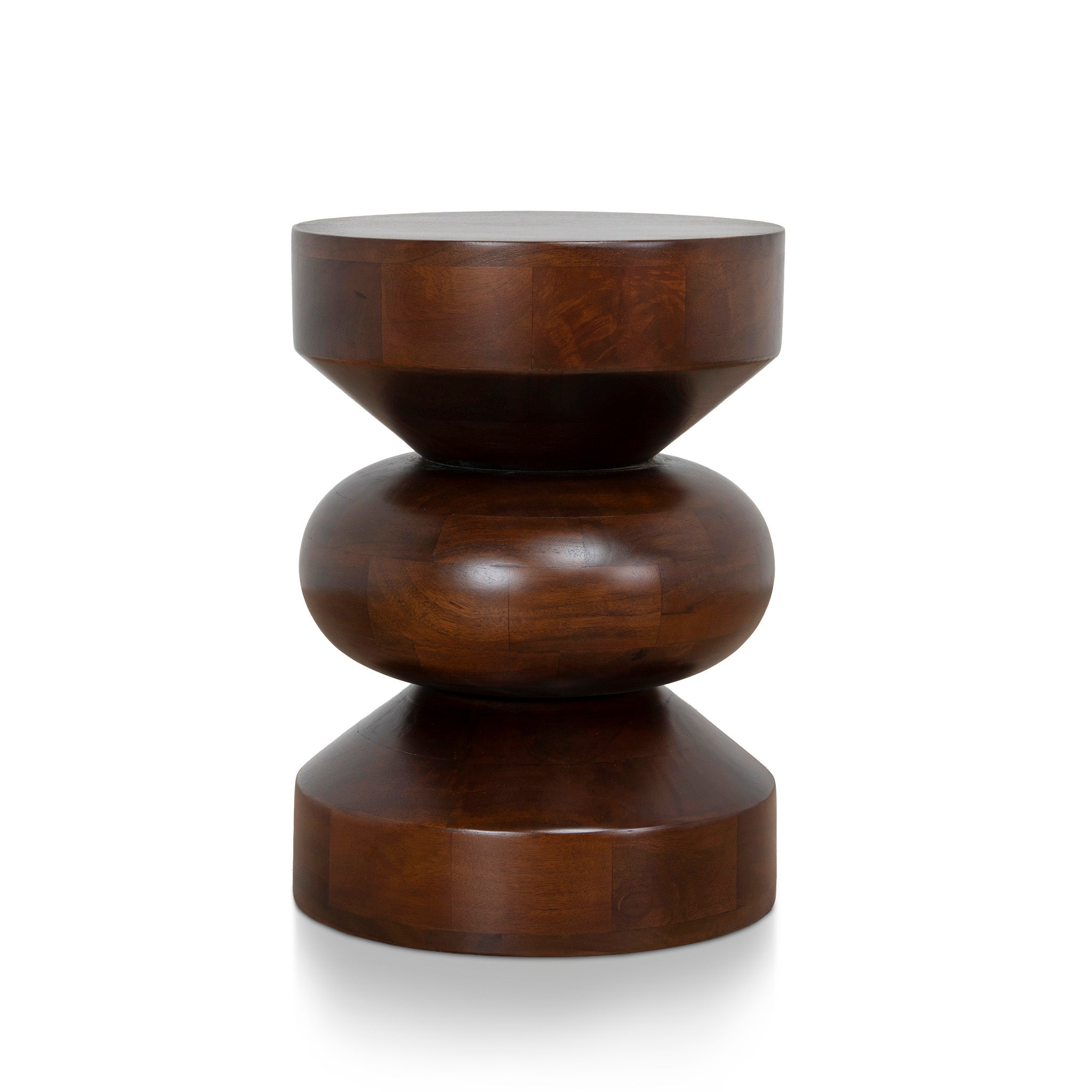 33cm Side Table – Walnut