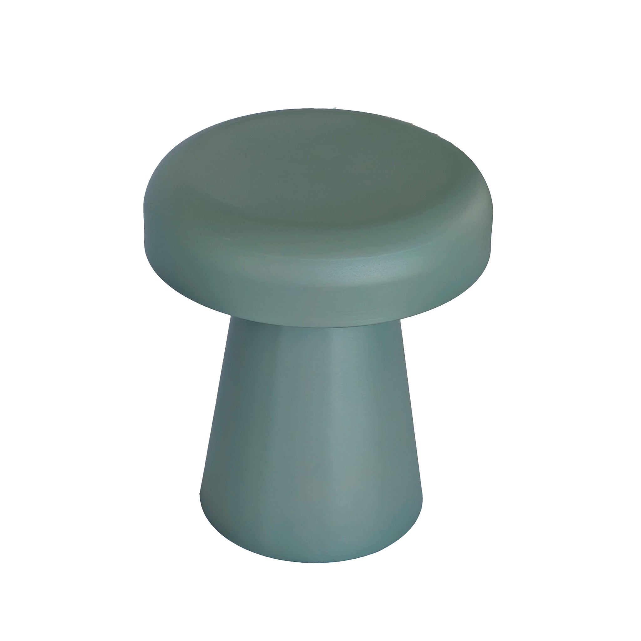 40cm Round Side Table – Sage Green