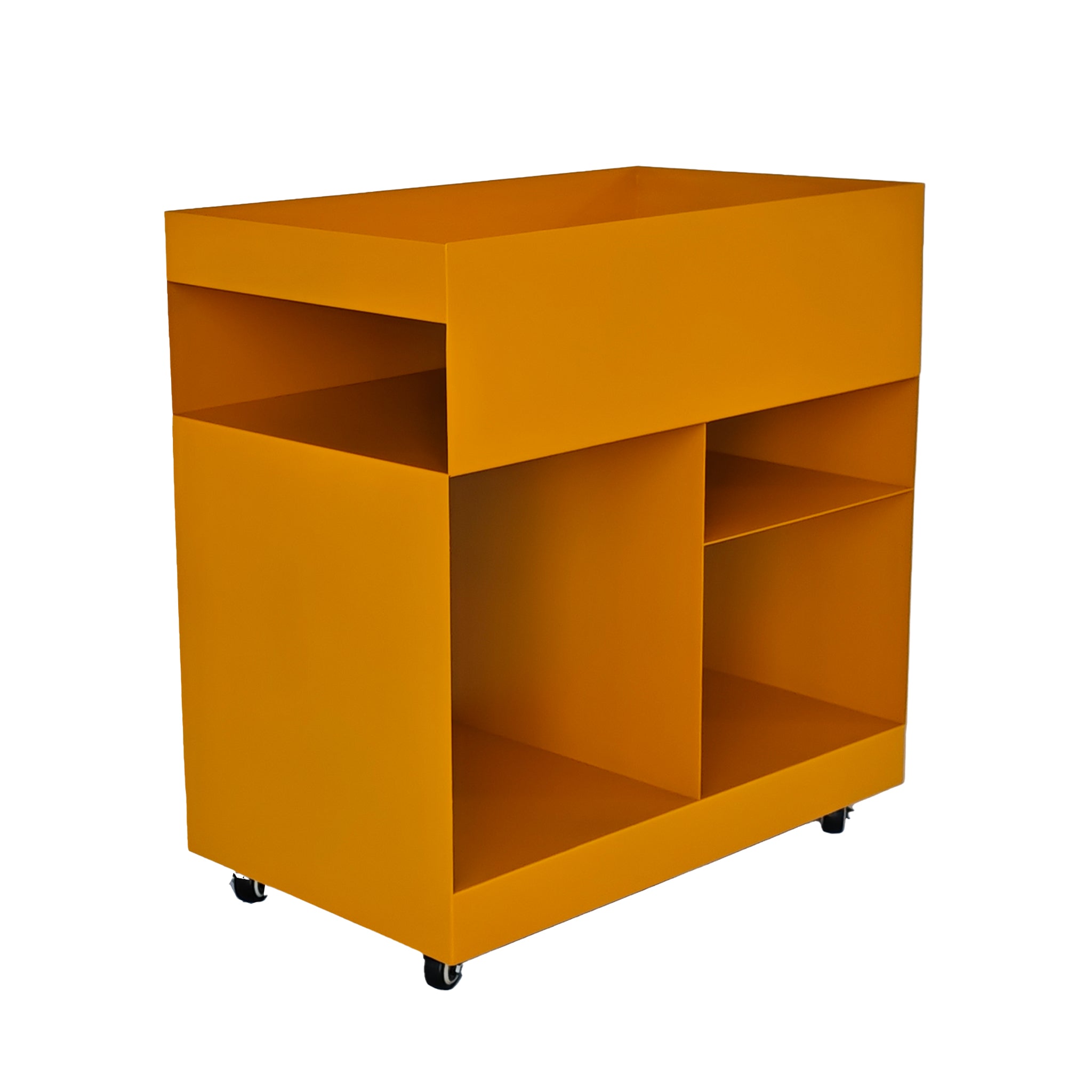 60cm Side Table – Sandy Mustard