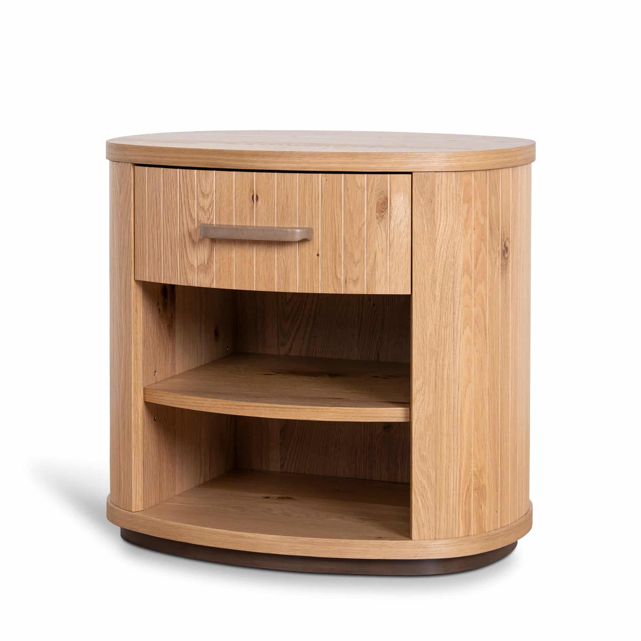Bedside Table – Knotty Oak