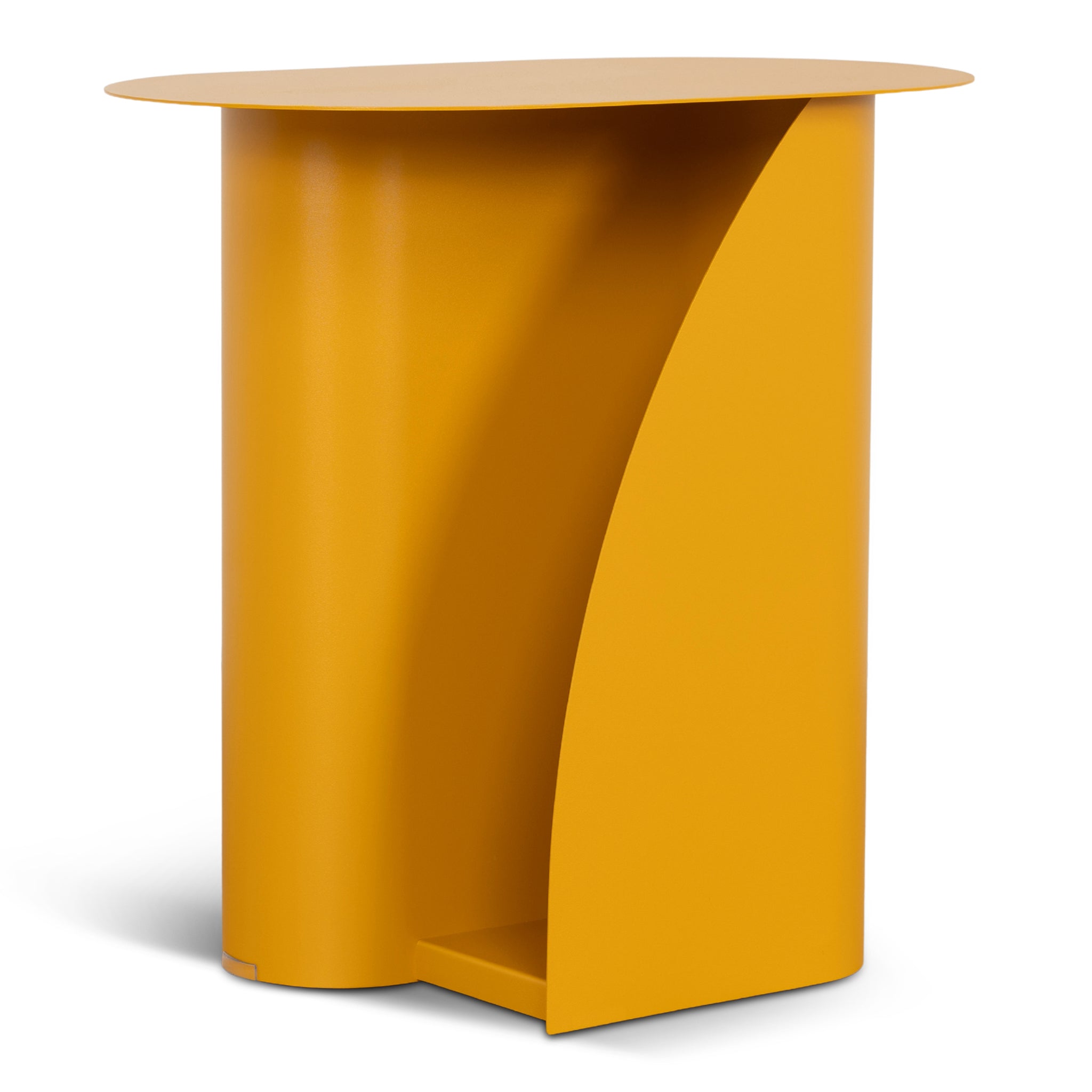 50cm Side Table – Sandy Mustard