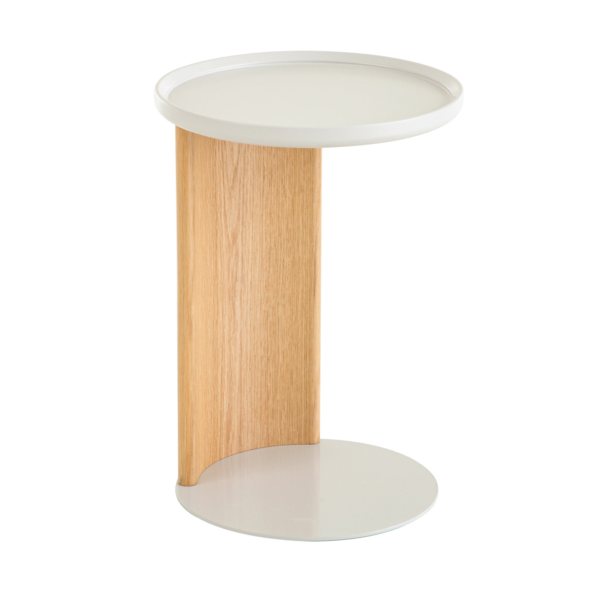 Natural Side Table – Light Beige