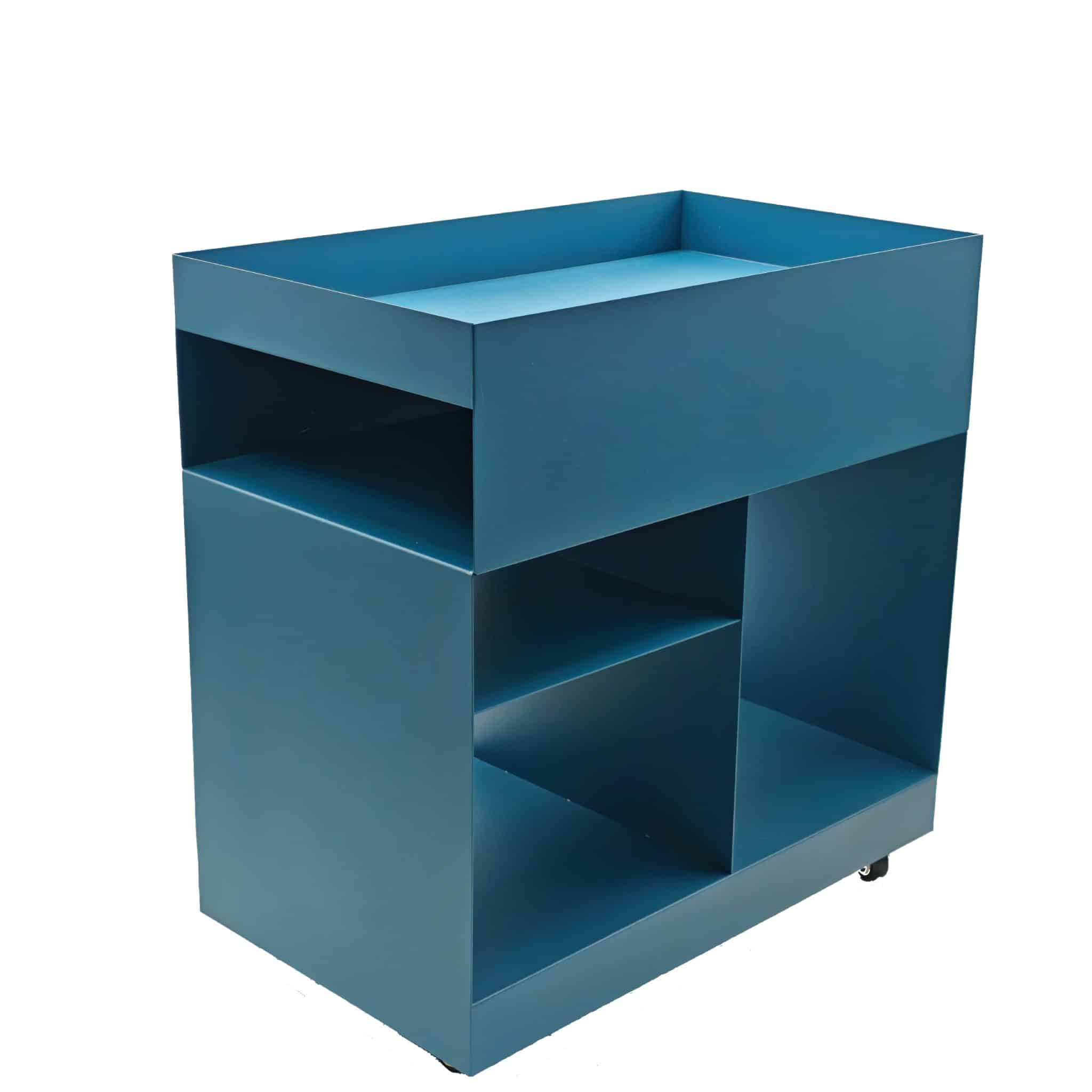 60cm Side Table – Navy Blue