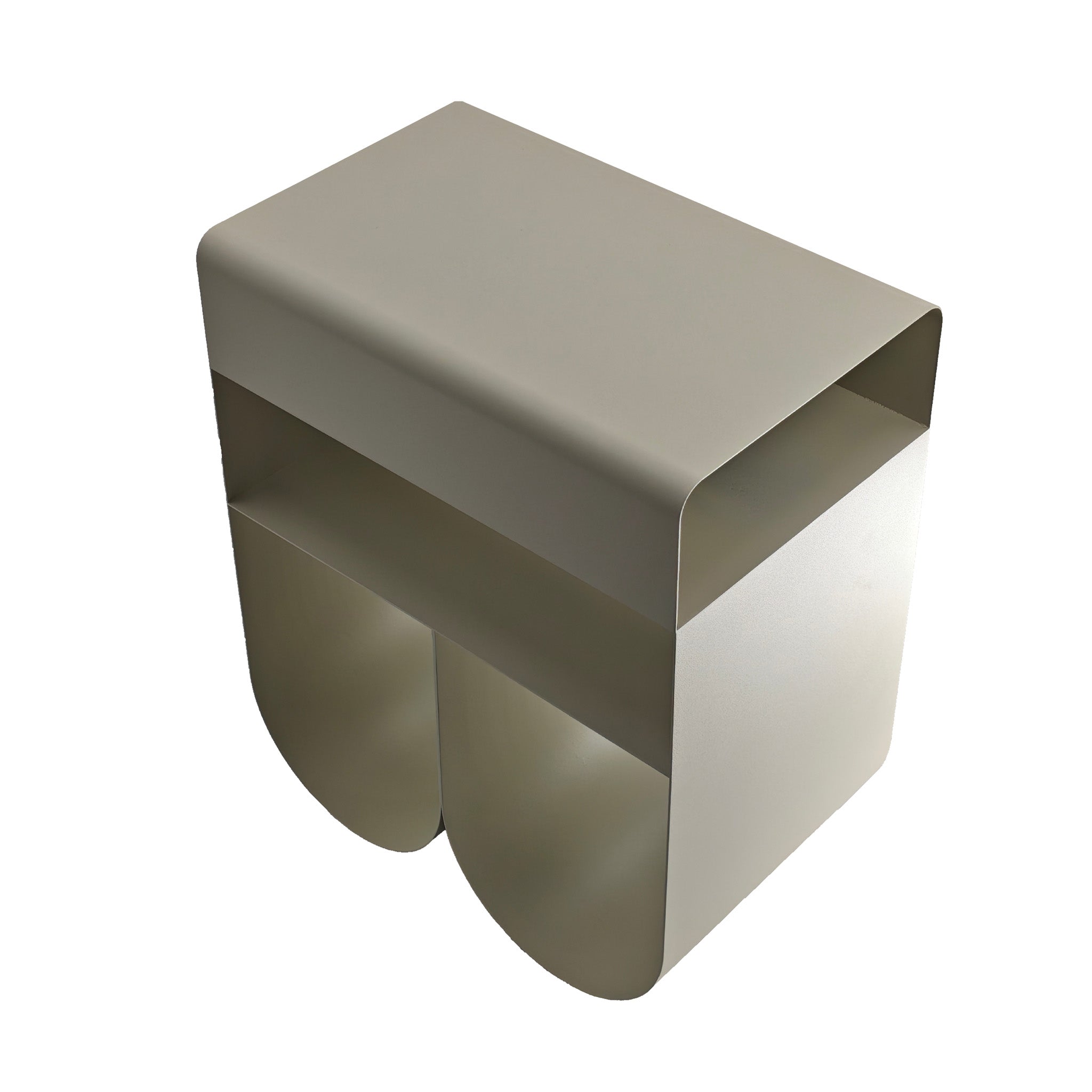 40cm Side Table – Almond Milk