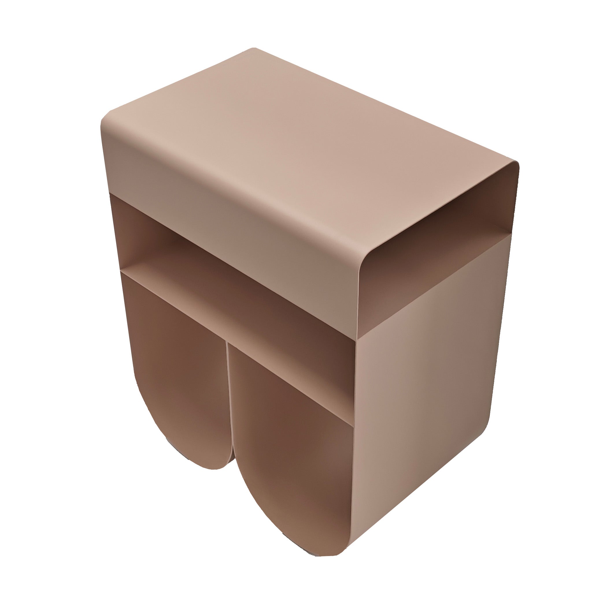 40cm Side Table – Smoky Pink