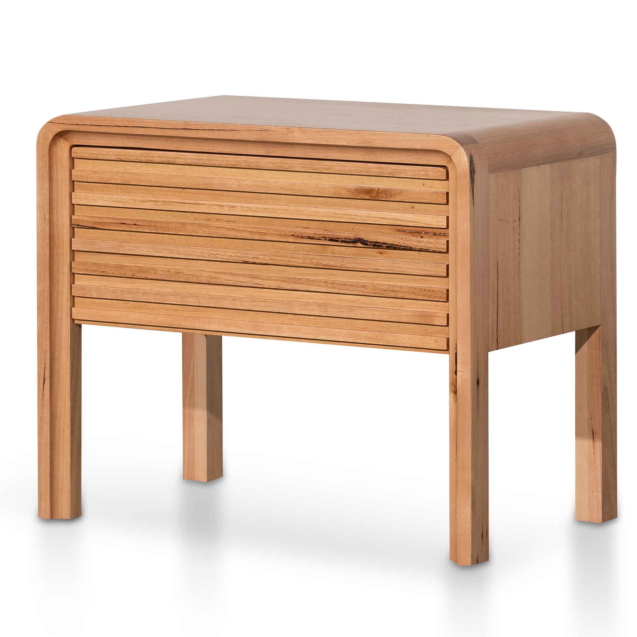 Single Drawer Bedside Table – Messmate