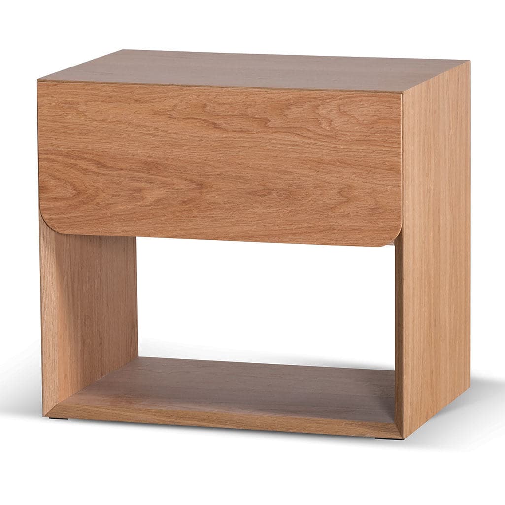 Oak Bedside Table – Natural
