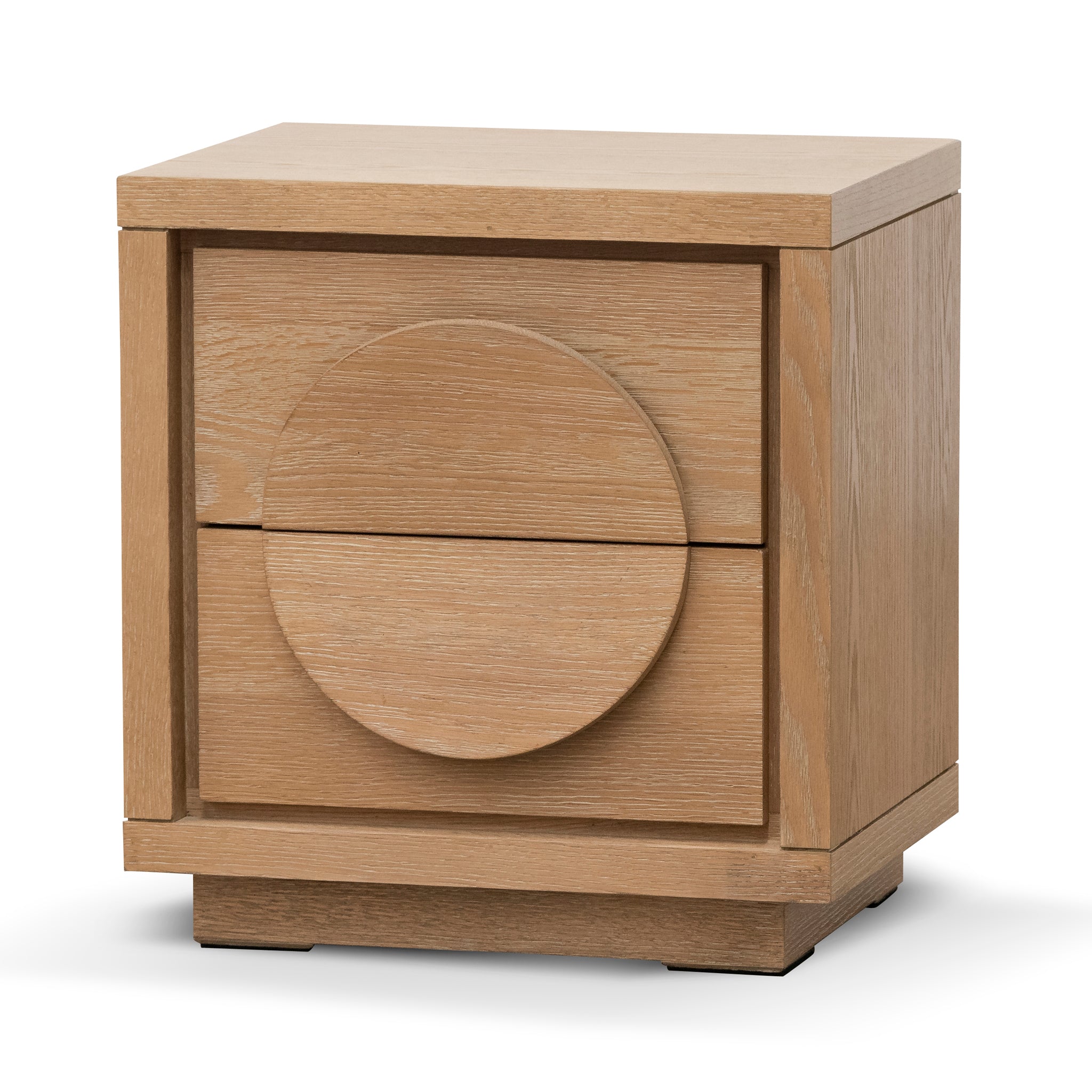 Bedside Table – Dusty Oak (50cm (W) x 40cm (D) x 53cm (H))