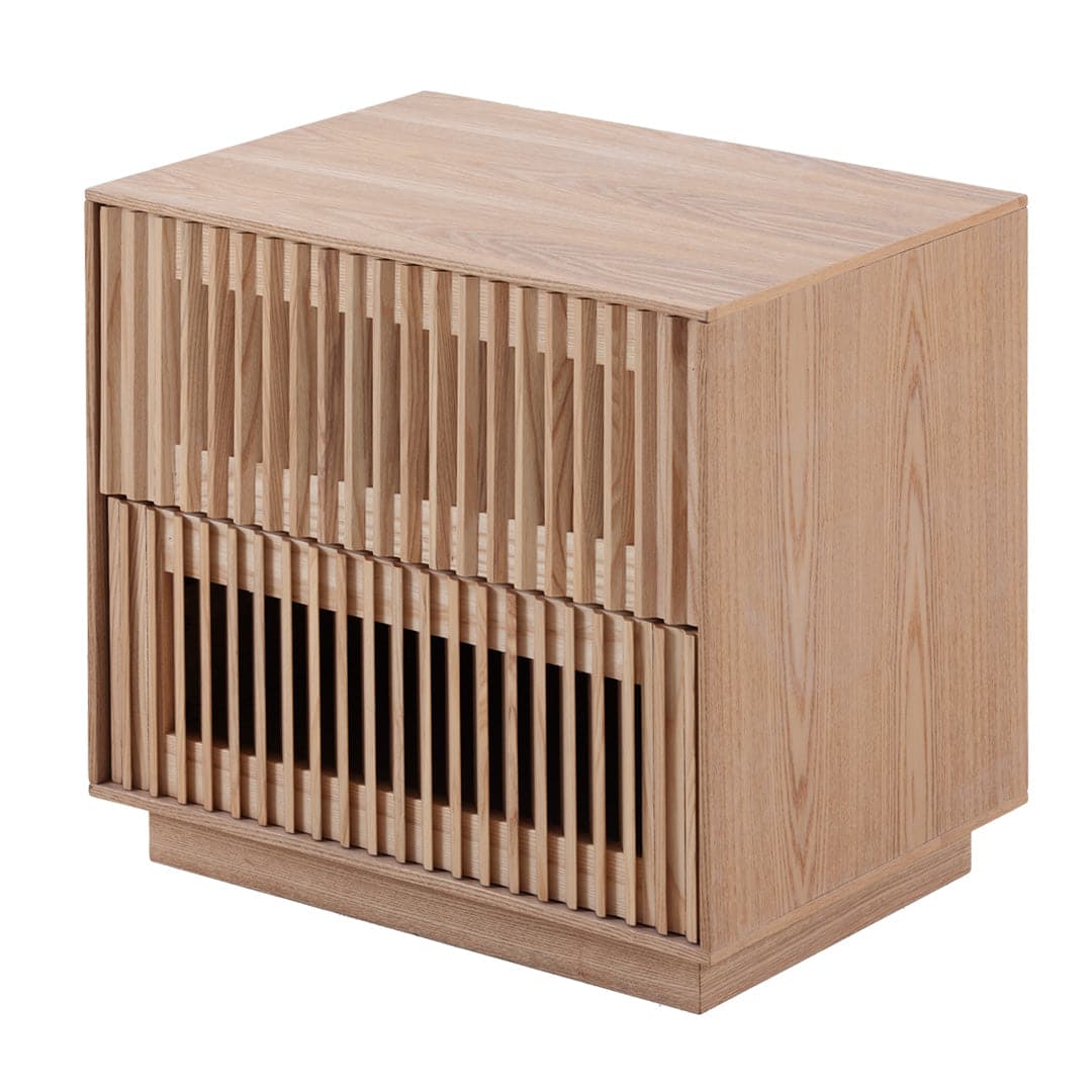 Bedside Table – Natural (55cm (W) x 40cm (D) x 50cm (H))