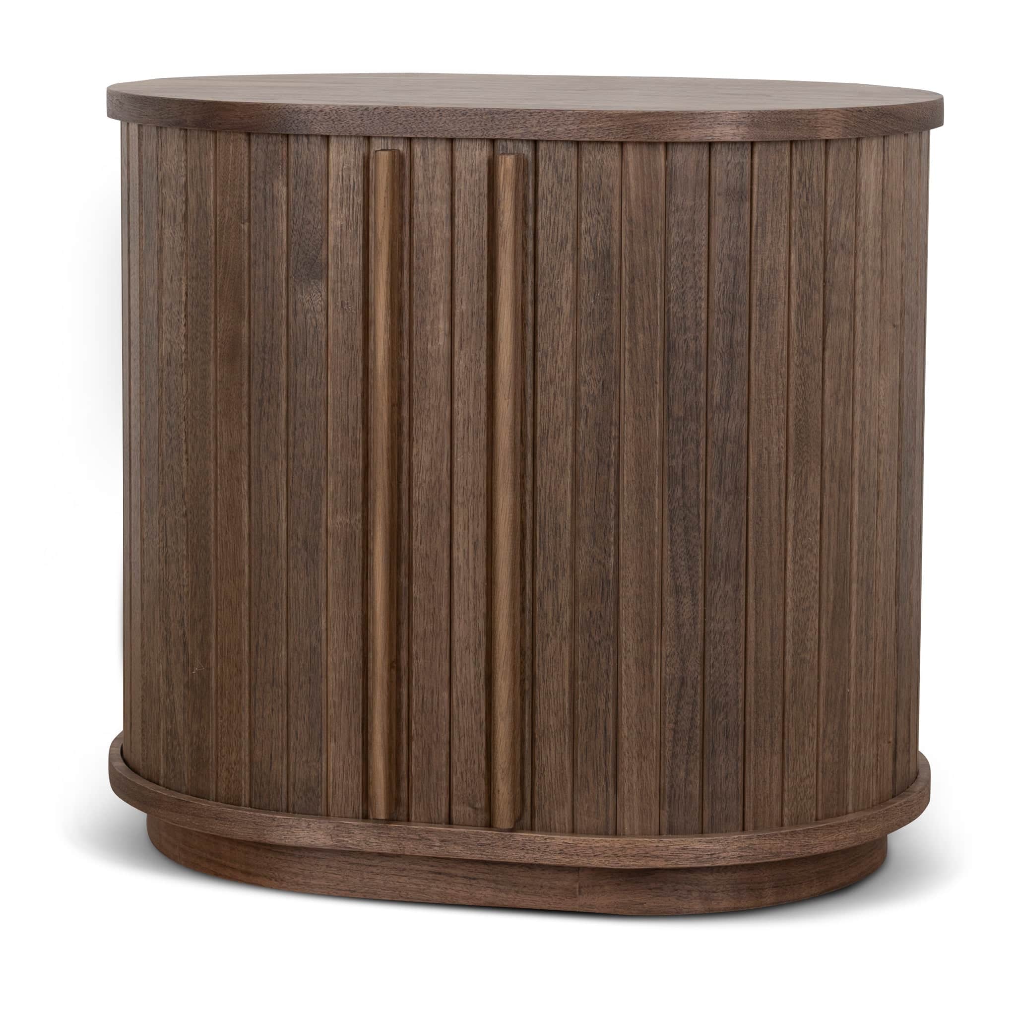 55cm Side Table – Walnut
