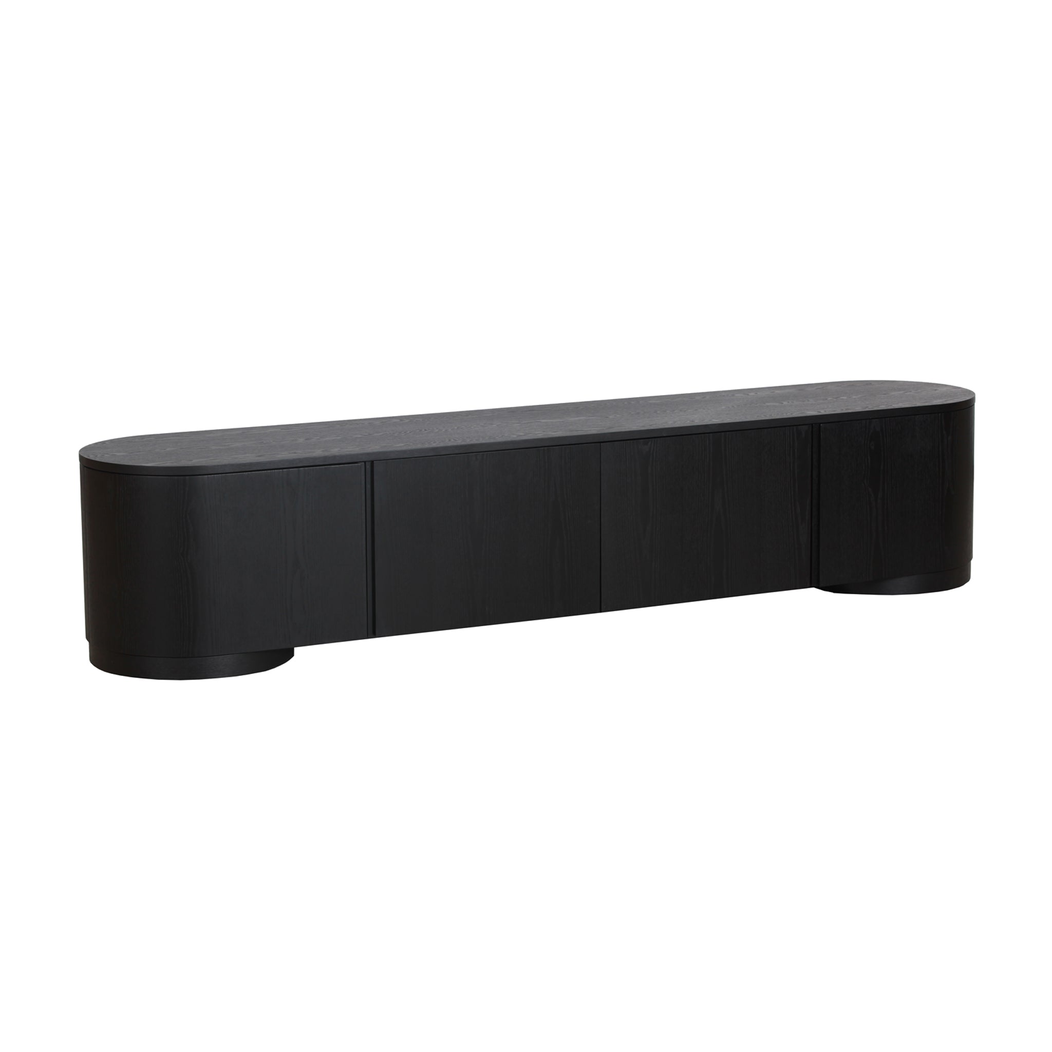 Art Design Gallery 18 2.2m TV Entertainment Unit – Full Black – DW series