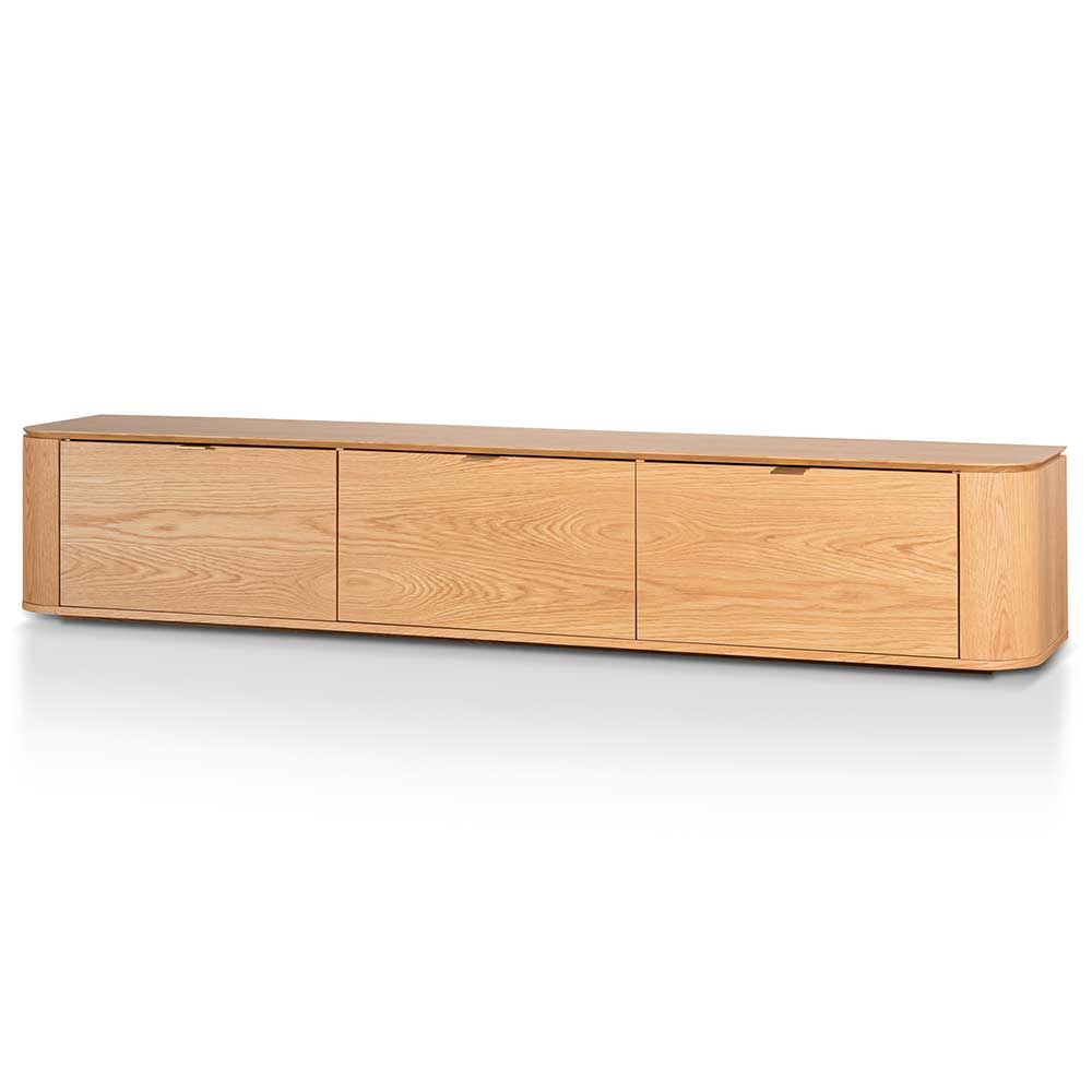 2.4 TV Entertainment Unit – Natural Oak