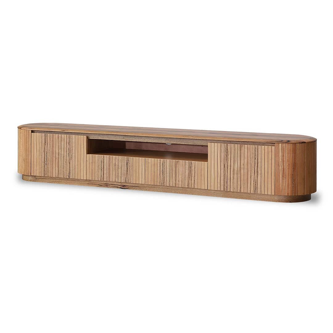 2.4m TV Entertainment Unit – Natural