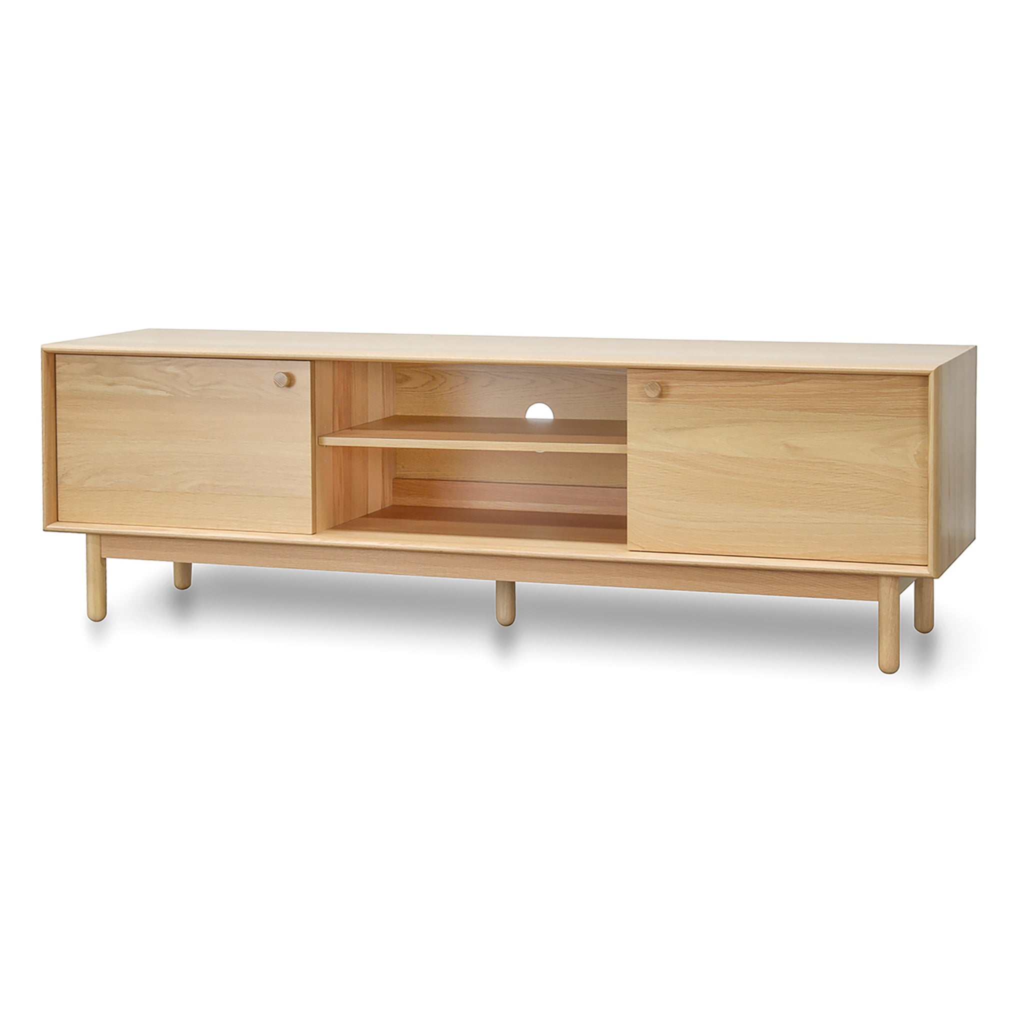 CTV883-VN 1.8m TV Entertainment  Unit – Natural