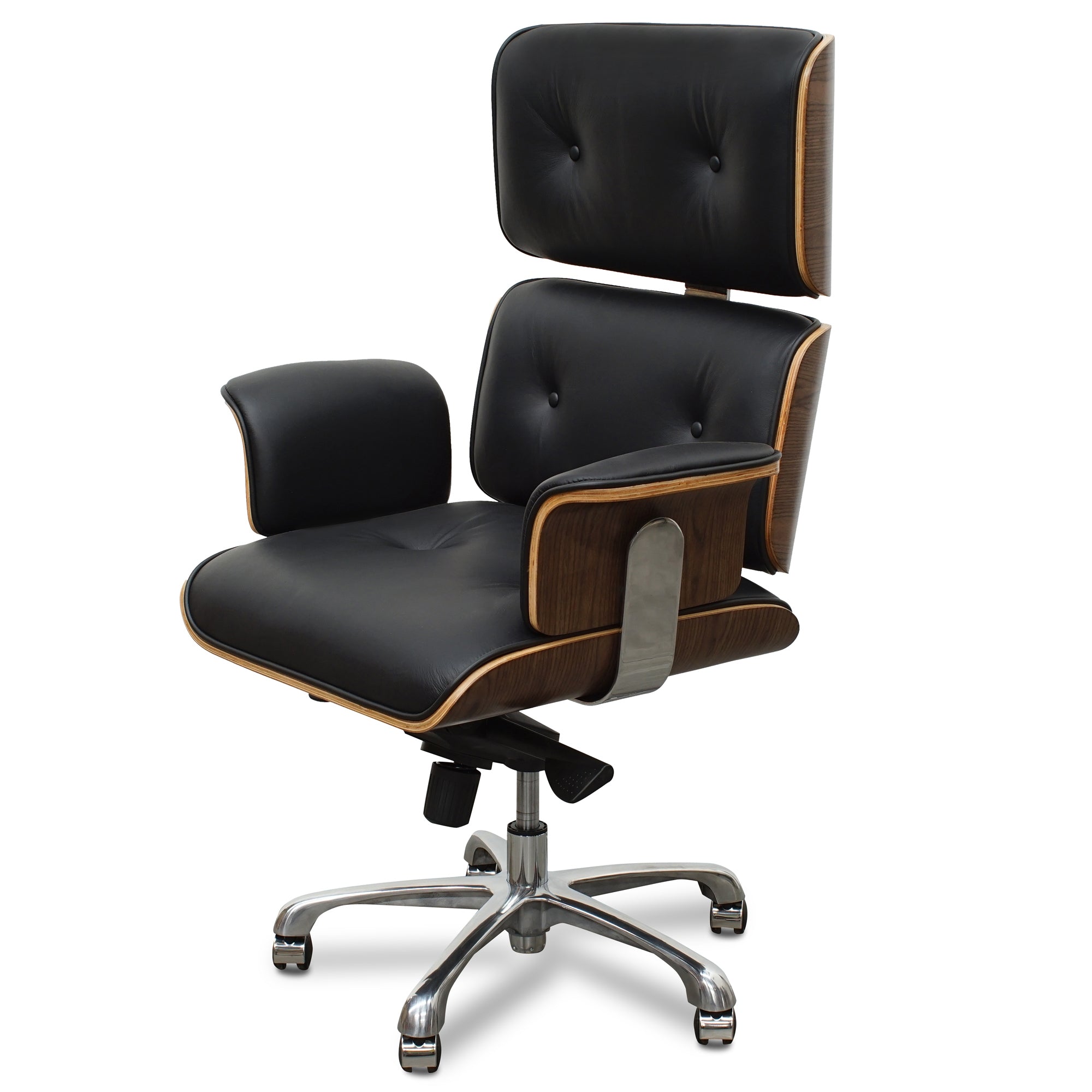 Office Chair – Black (Chair: 107-113.5cm (H) x 77cm (W) x 53cm (D))