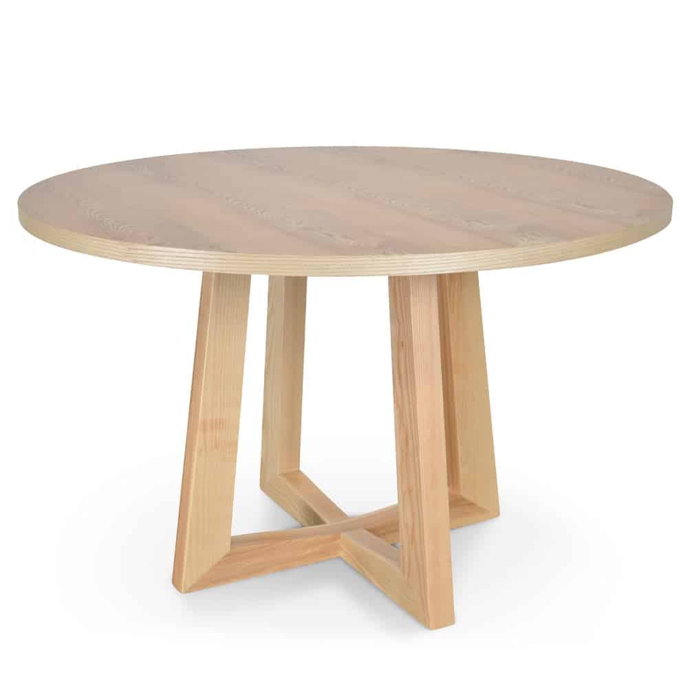 1.2m Round Dining Table – Natural