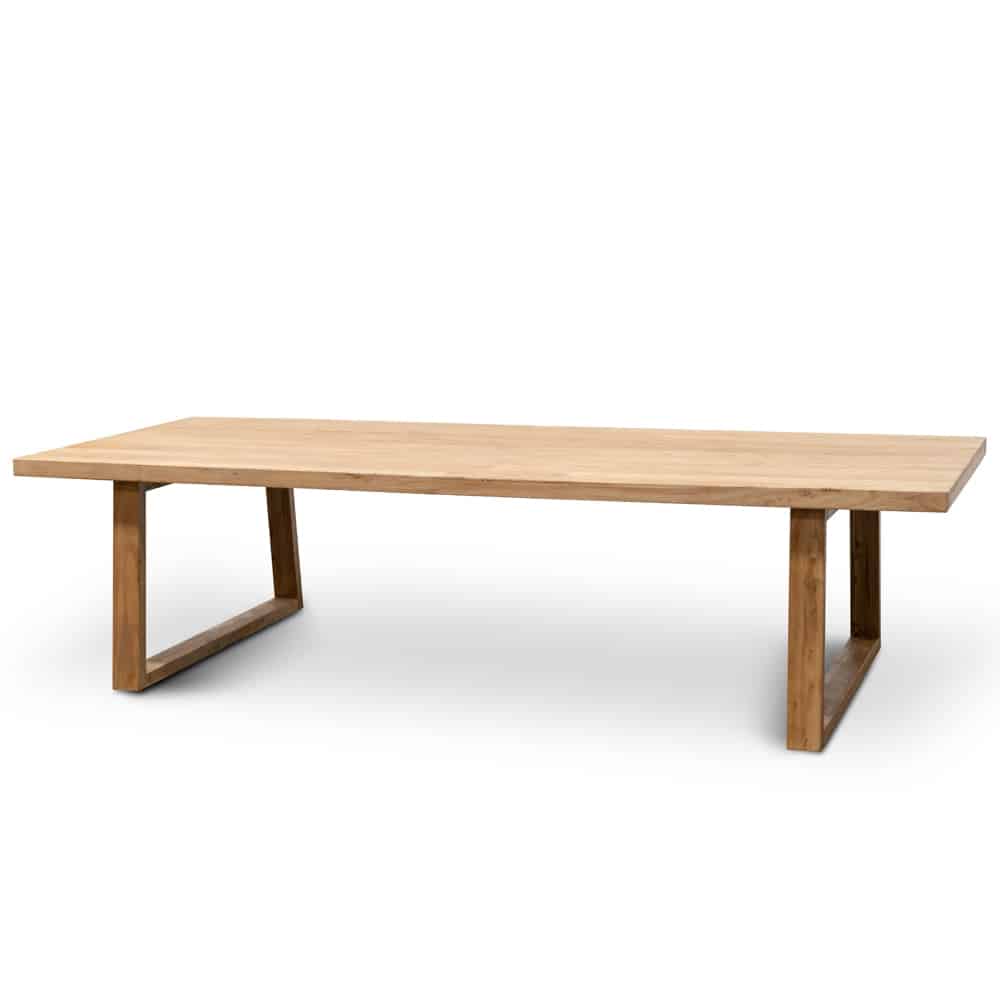Reclaimed 3m Dining Table – Natural