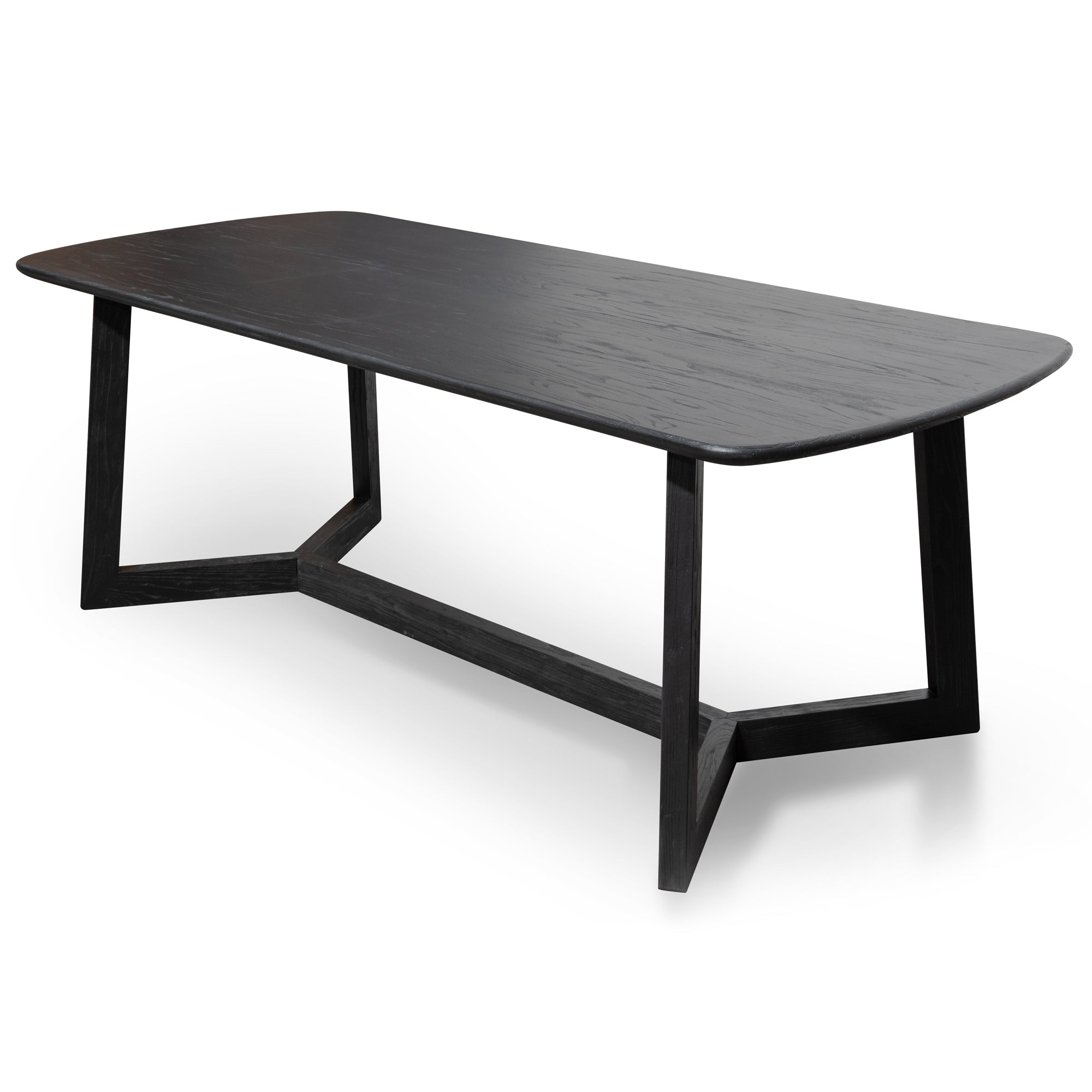 2.2m Dining Table – Black