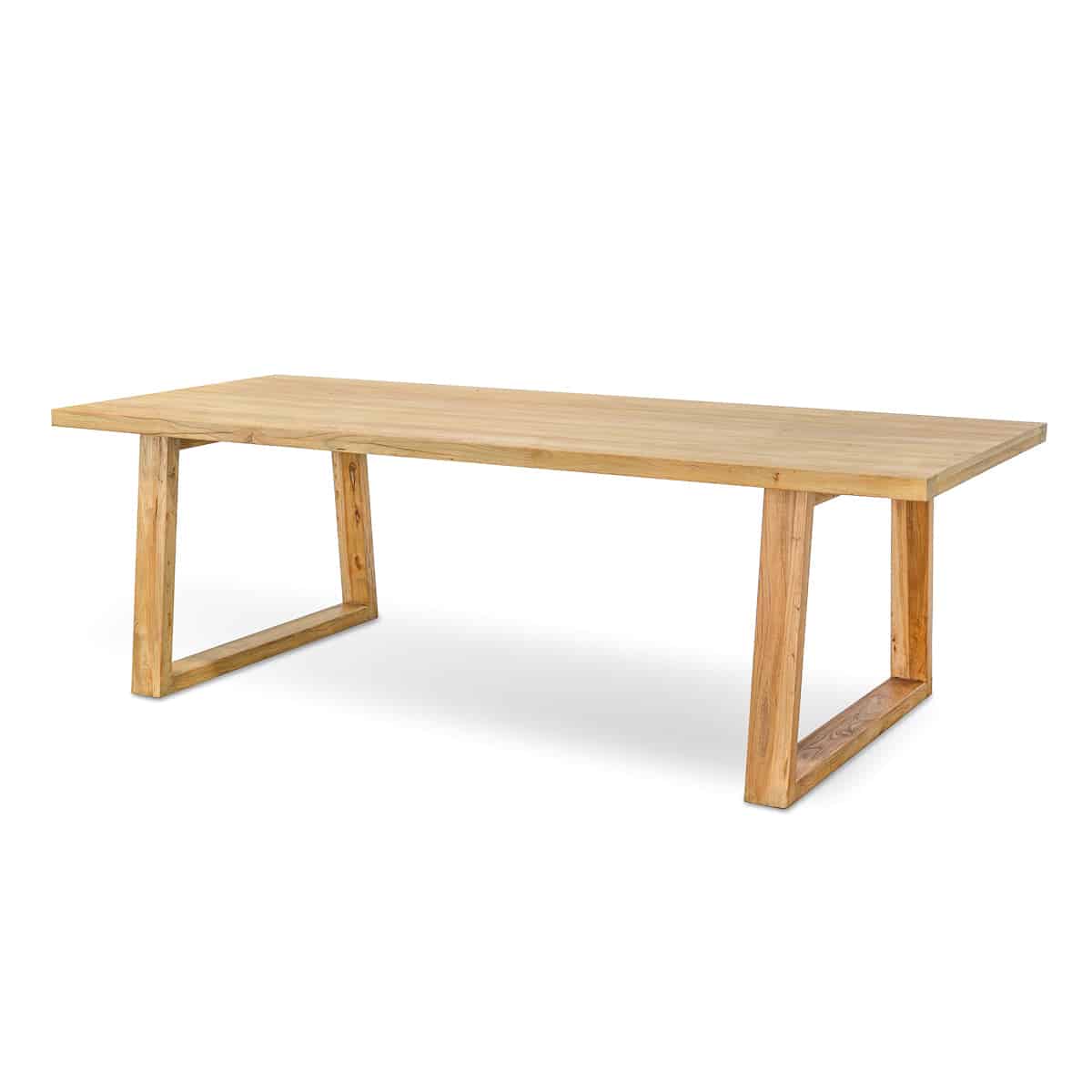 Reclaimed 2.4m Dining Table – Natural