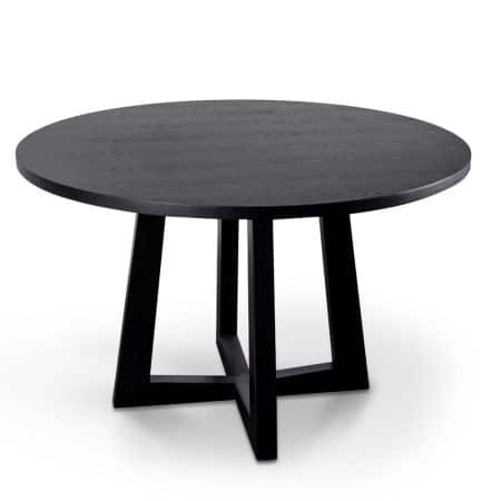 1.2m Dining Table - Black — view 1