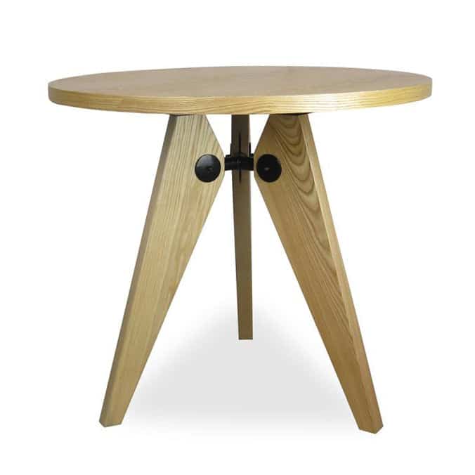 80cm Round Dining Table – Natural