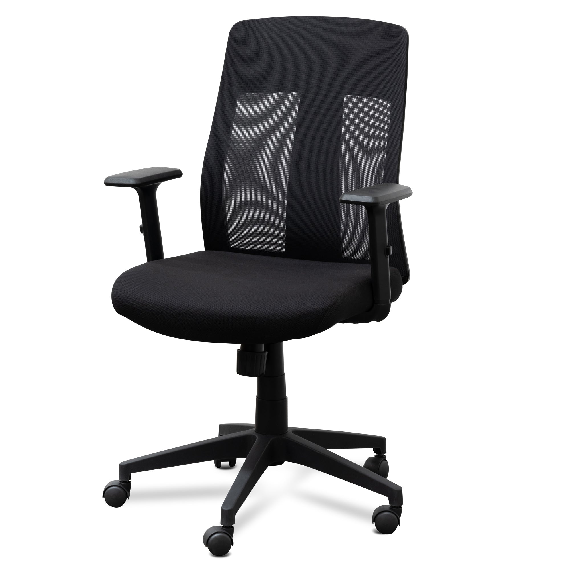 Mesh Office Chair – Black (62cm (W) x 61cm (D) x 95.5 – 103cm (H))