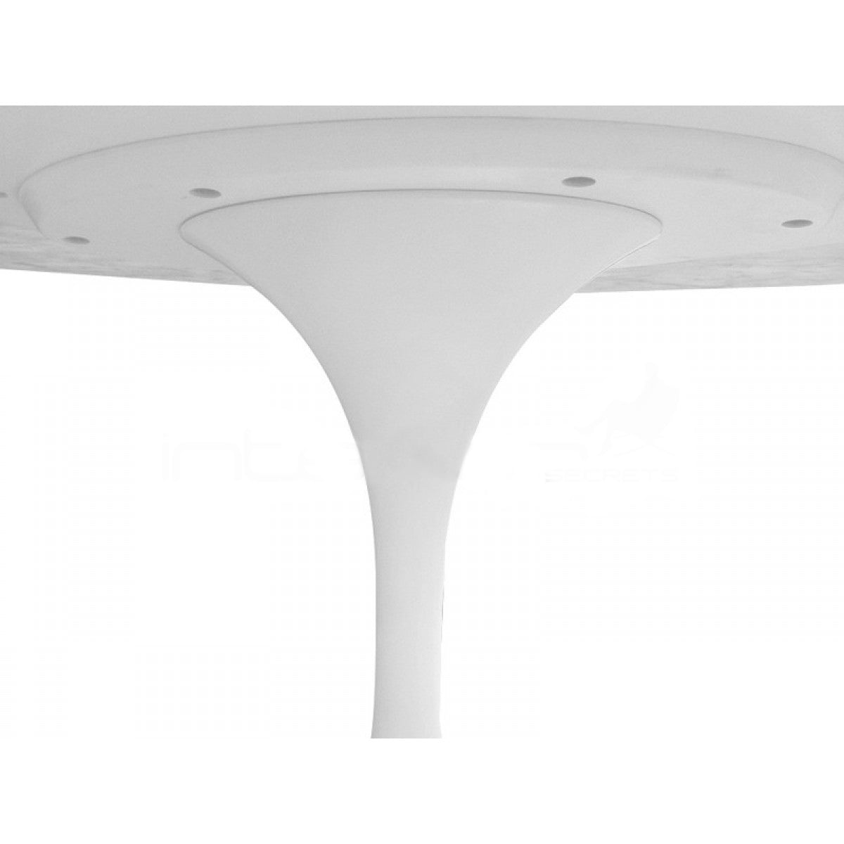 A Oval 2m Marble Dining Table — view 3