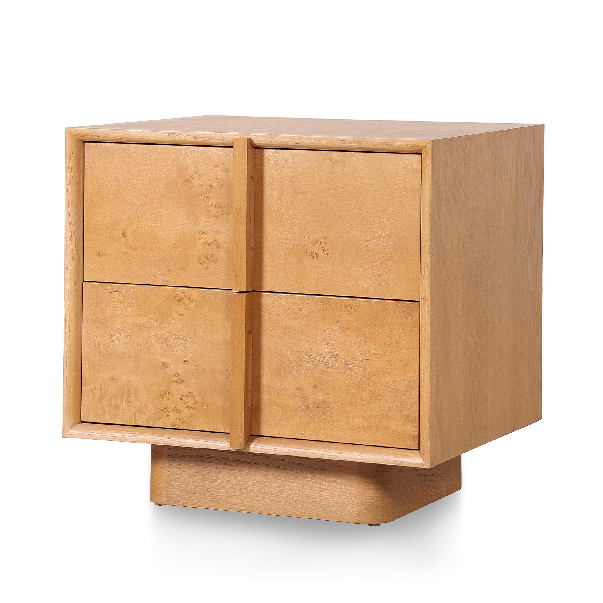 52cm Bedside Table - Natural — view 1