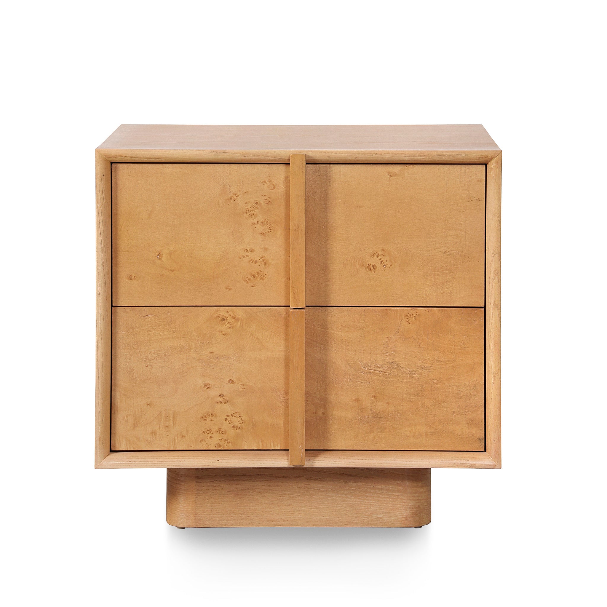 52cm Bedside Table - Natural — view 2