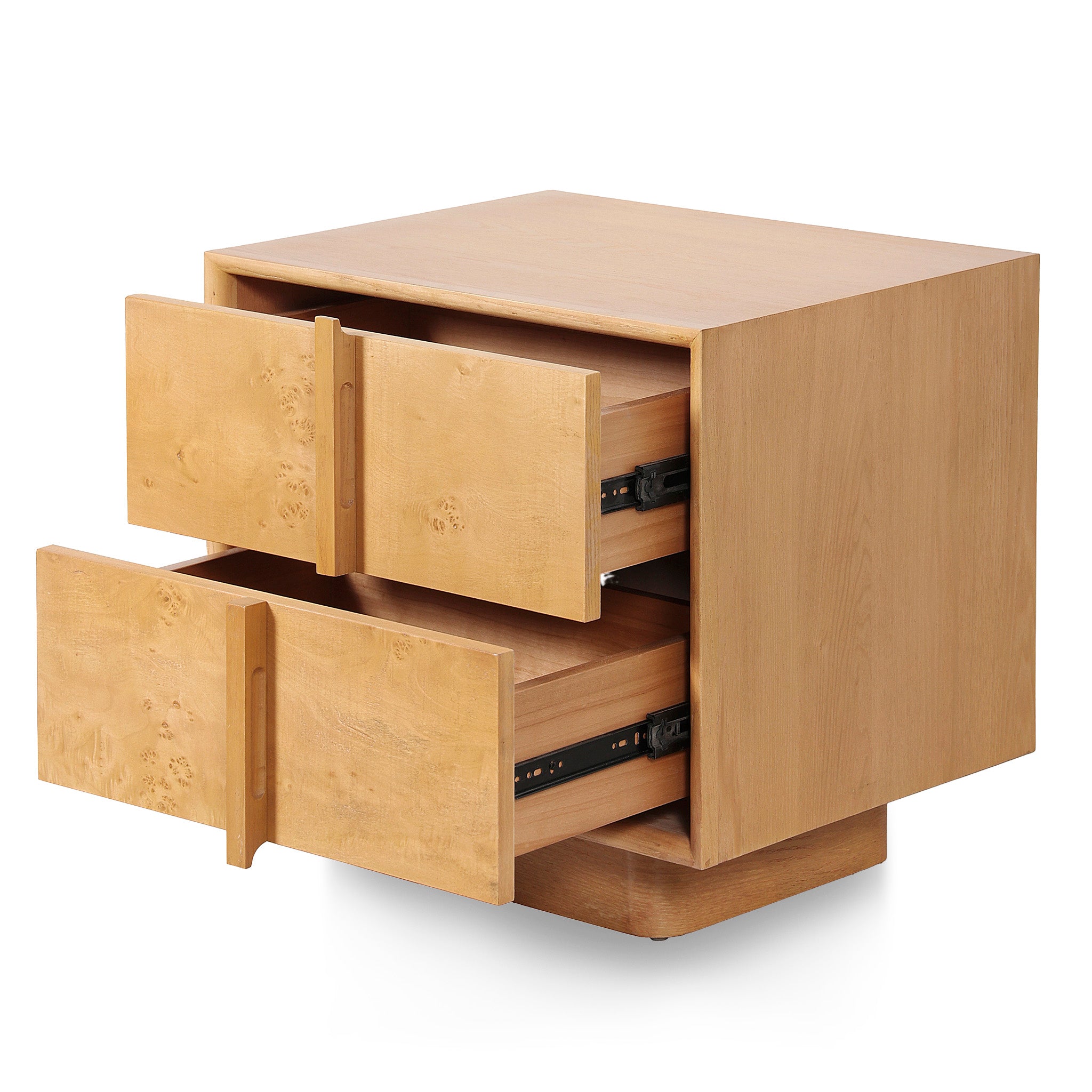 52cm Bedside Table - Natural — view 3